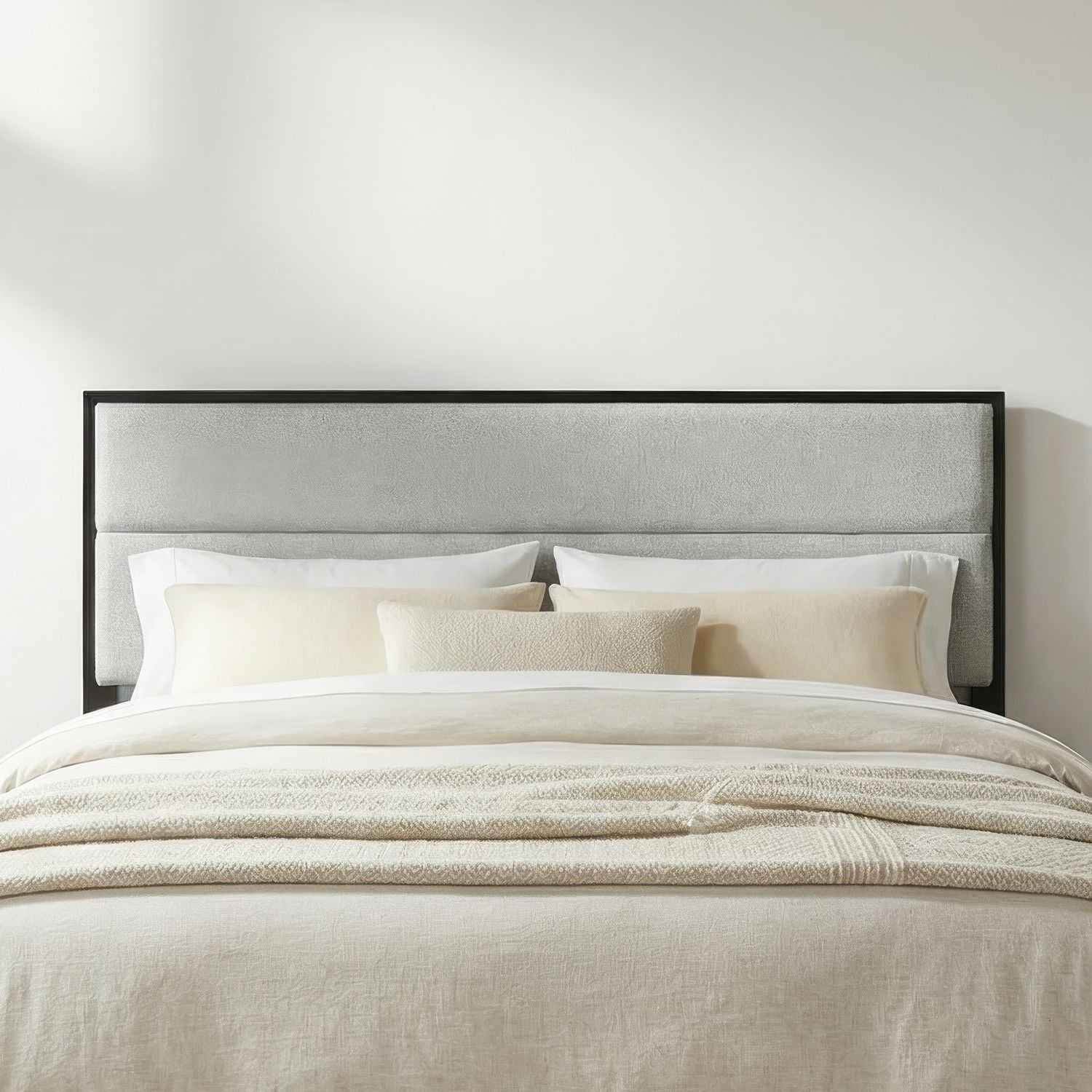 King Uph Panel Headboard