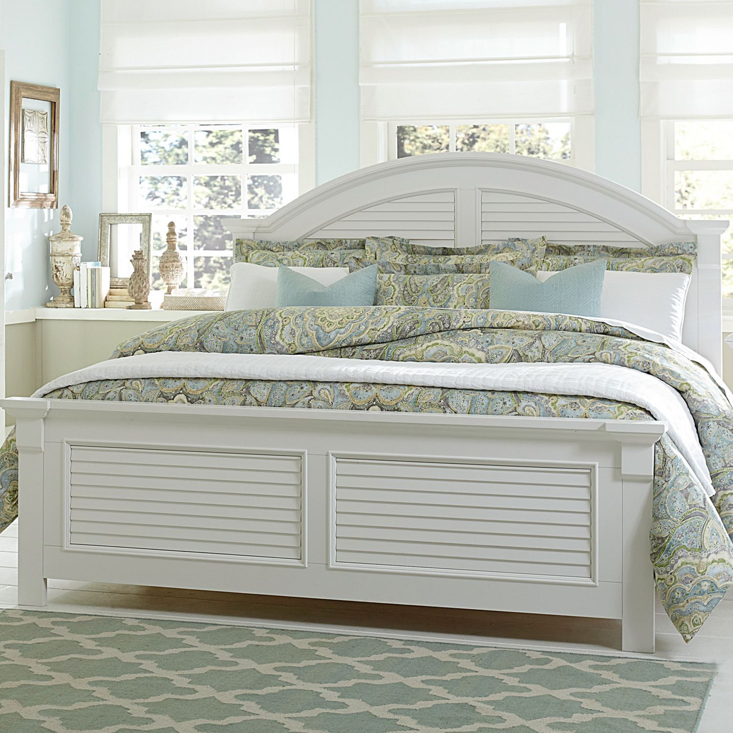 King Panel Bed