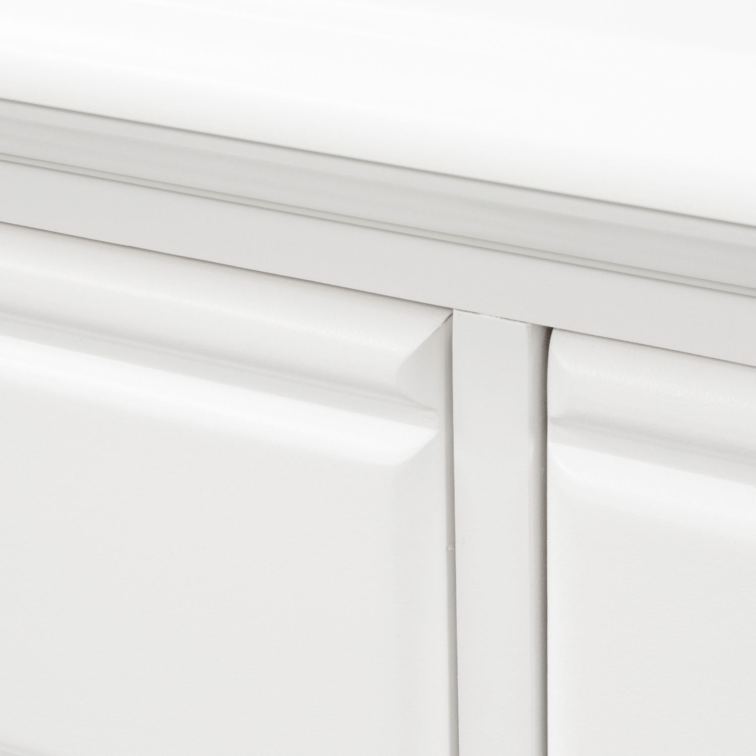 King Panel Bed, Dresser & Mirror