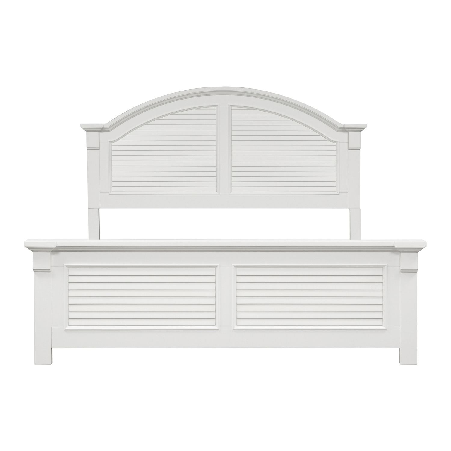 King Panel Bed, Dresser & Mirror, Chest