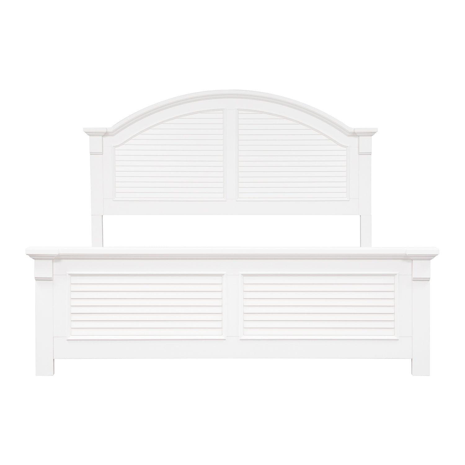 King Panel Bed, Dresser & Mirror, Night Stand