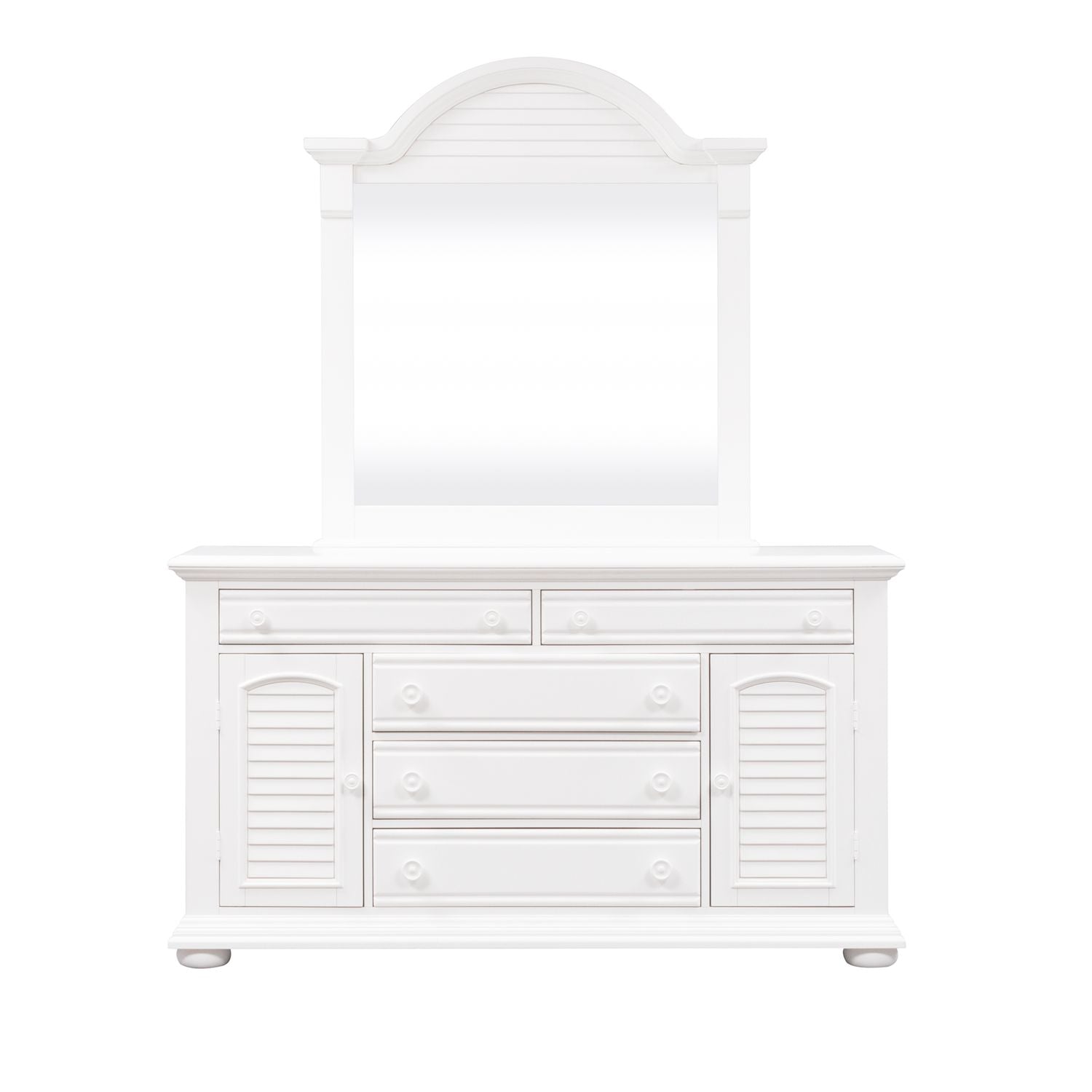 Queen Panel Bed, Dresser & Mirror, Chest, Night Stand