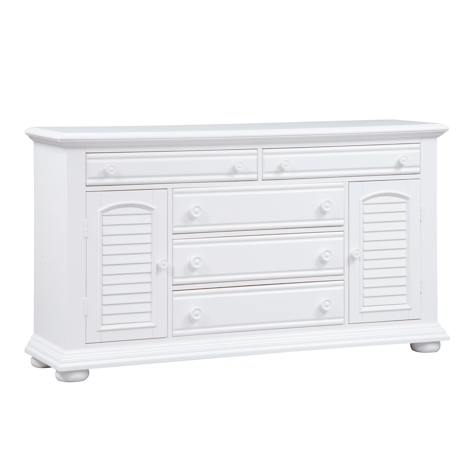 2 Door 5 Drawer Dresser