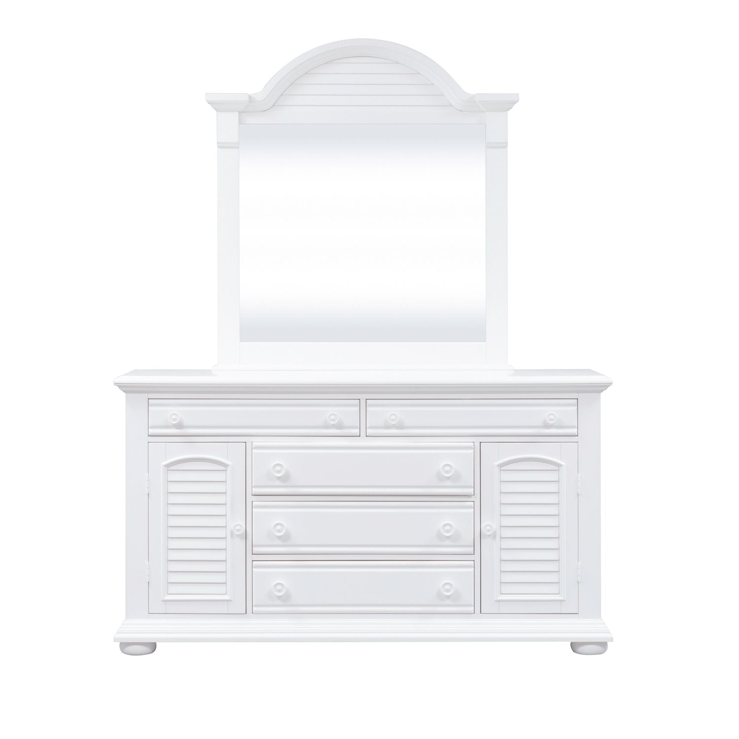 2 Door 5 Drawer Dresser