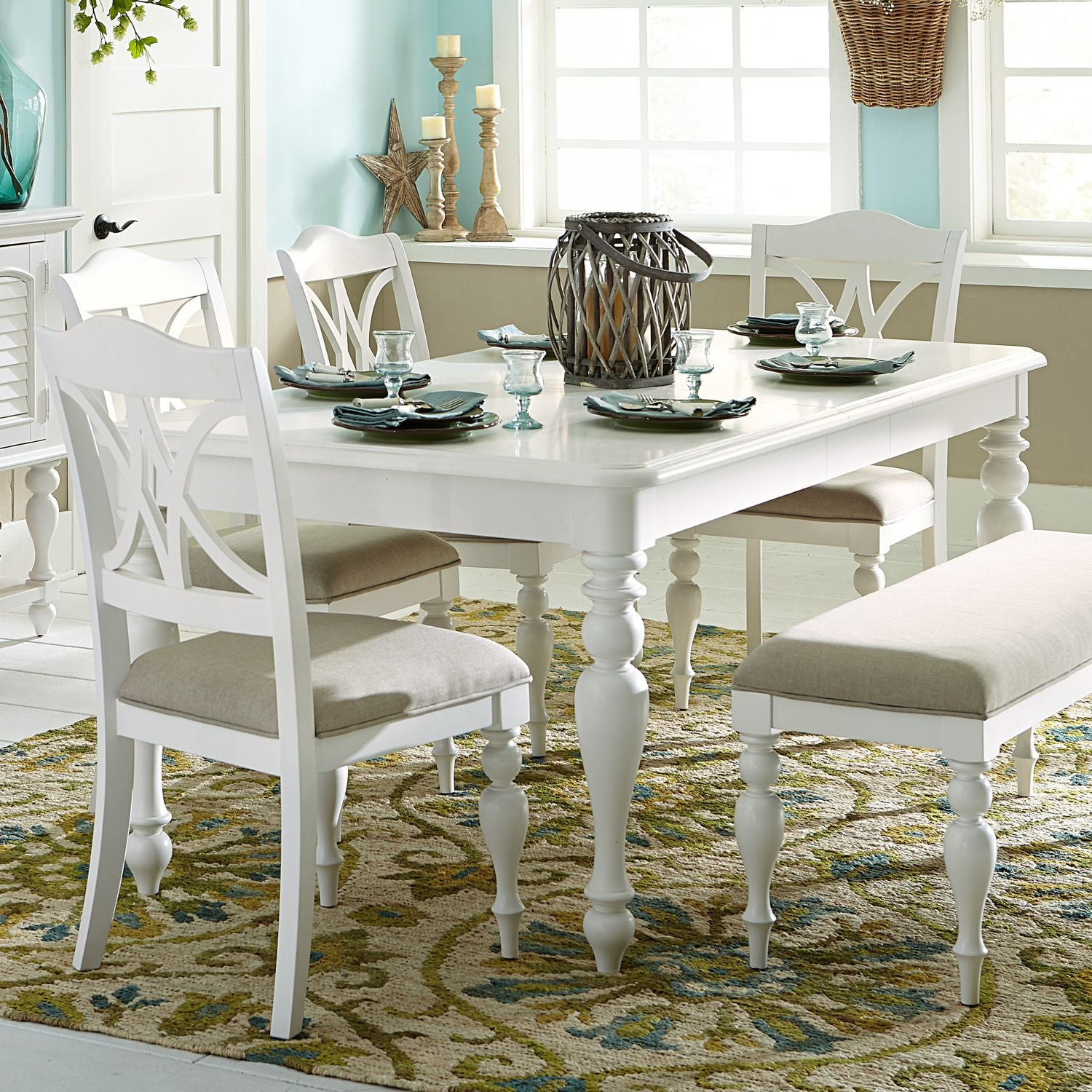 Rectangular Leg Table