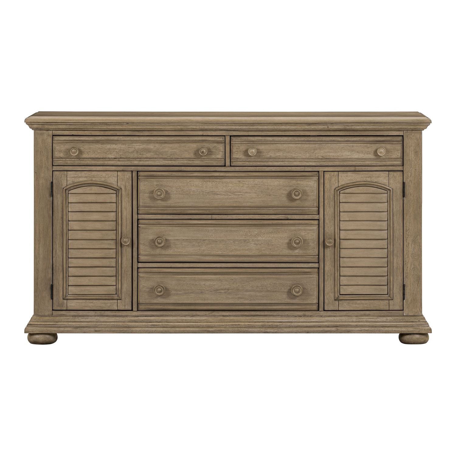 2 Door 5 Drawer Dresser