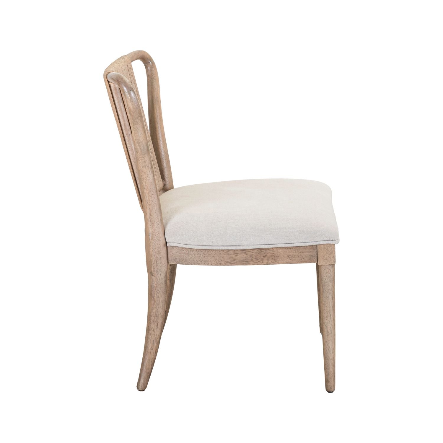 Shaped Corded Back Side Chair (RTA)