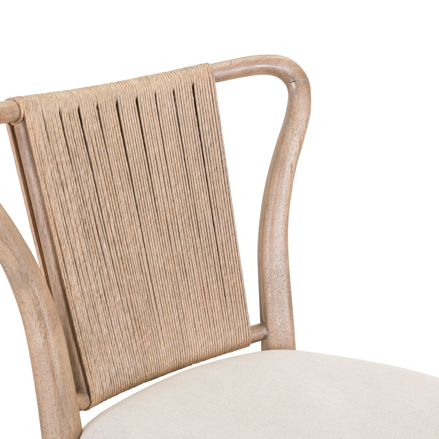 Shaped Corded Back Side Chair (RTA)