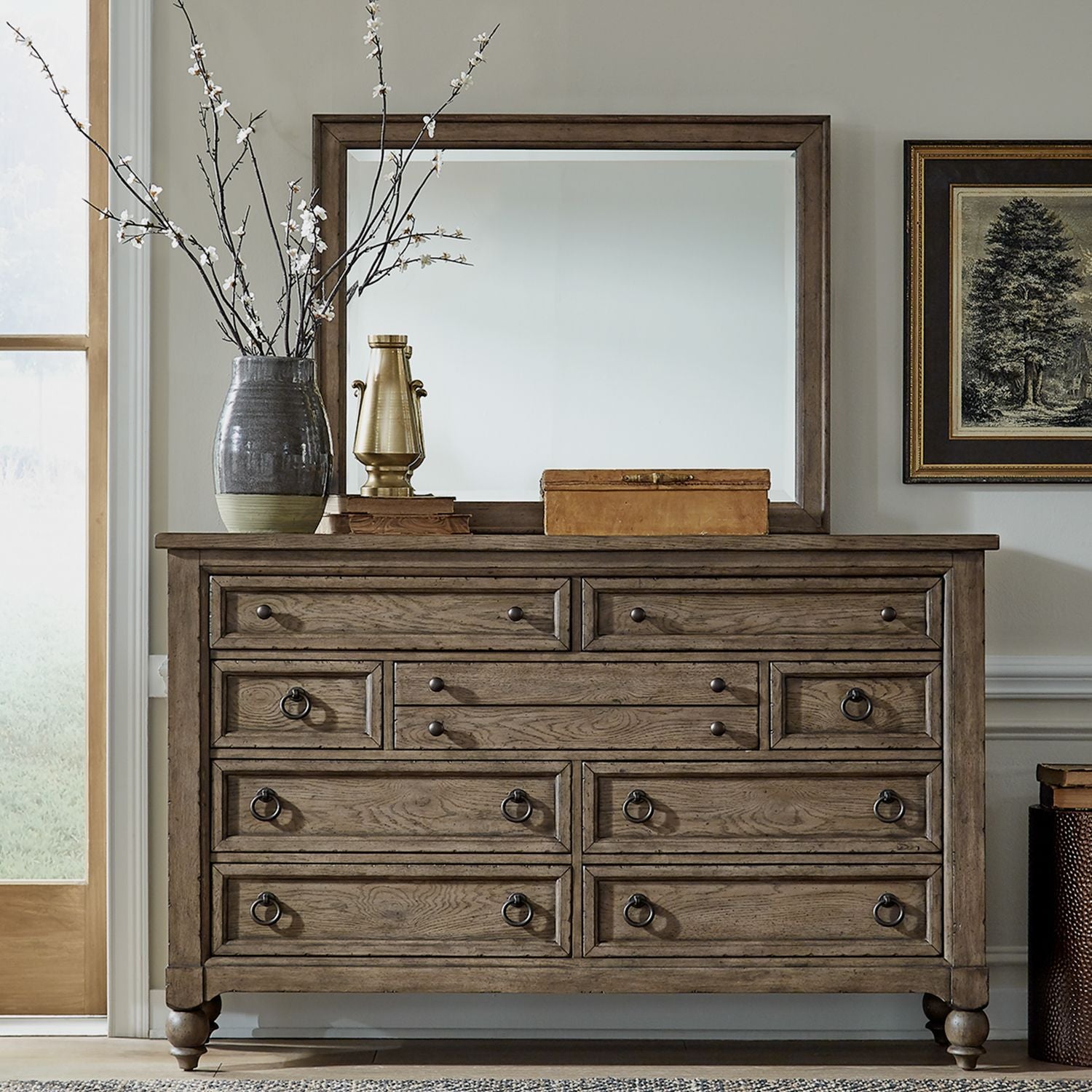 Dresser & Mirror
