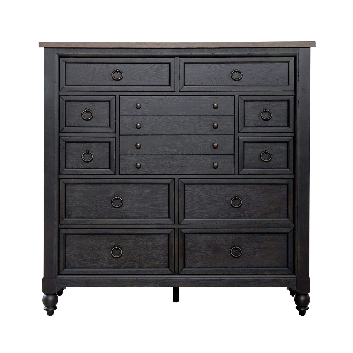 12 Drawer Chesser - Black