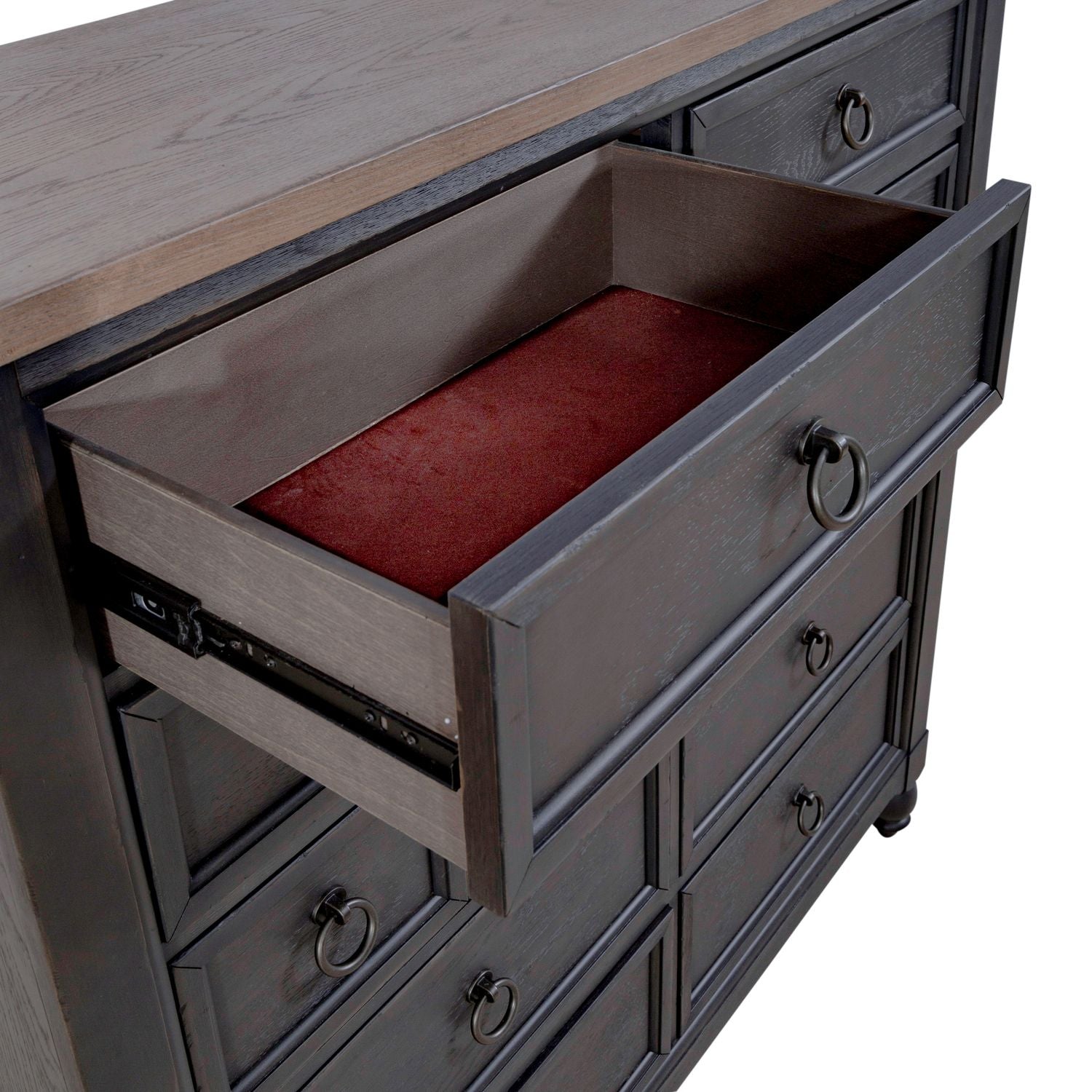 12 Drawer Chesser - Black