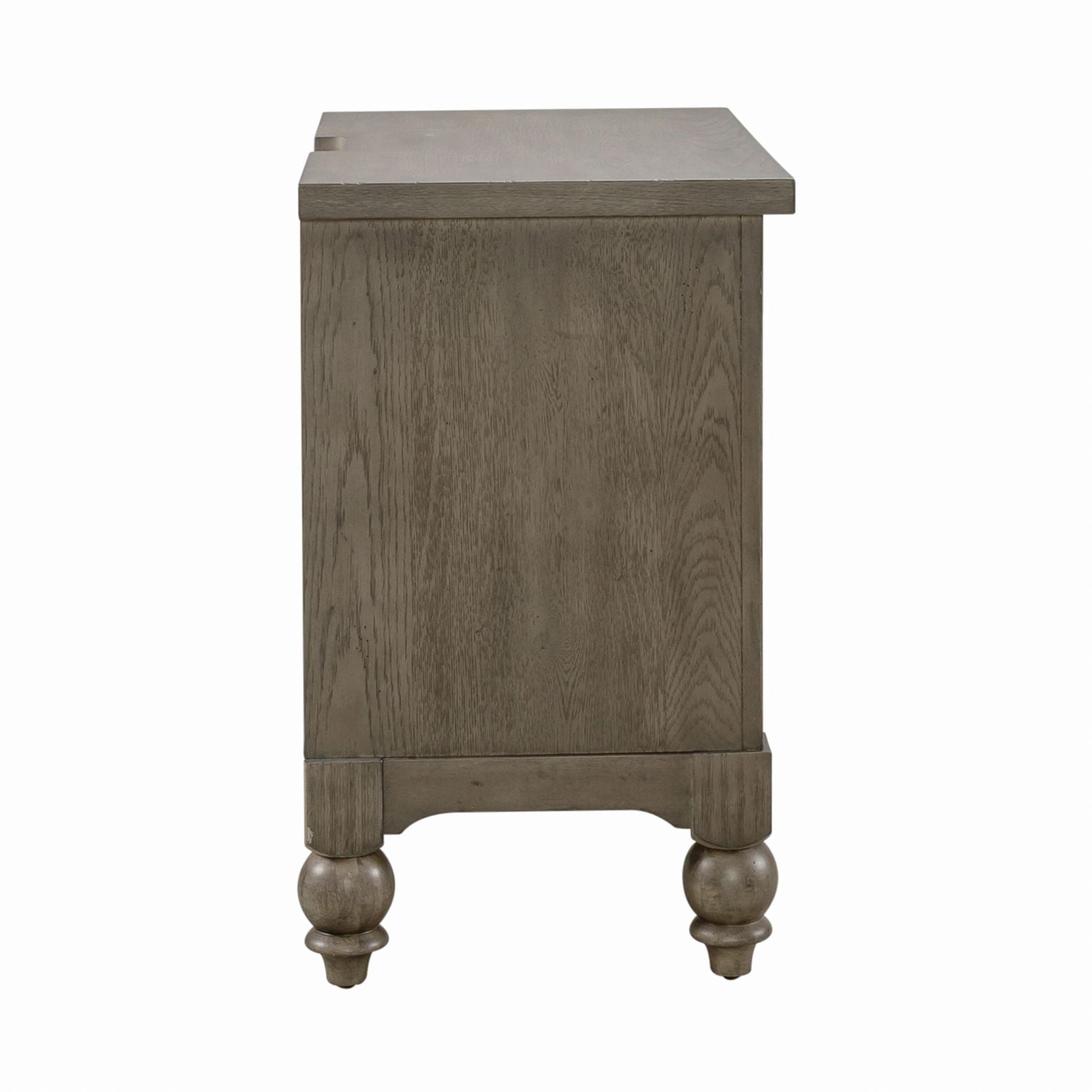 2 Drawer Night Stand w/ Charging Station