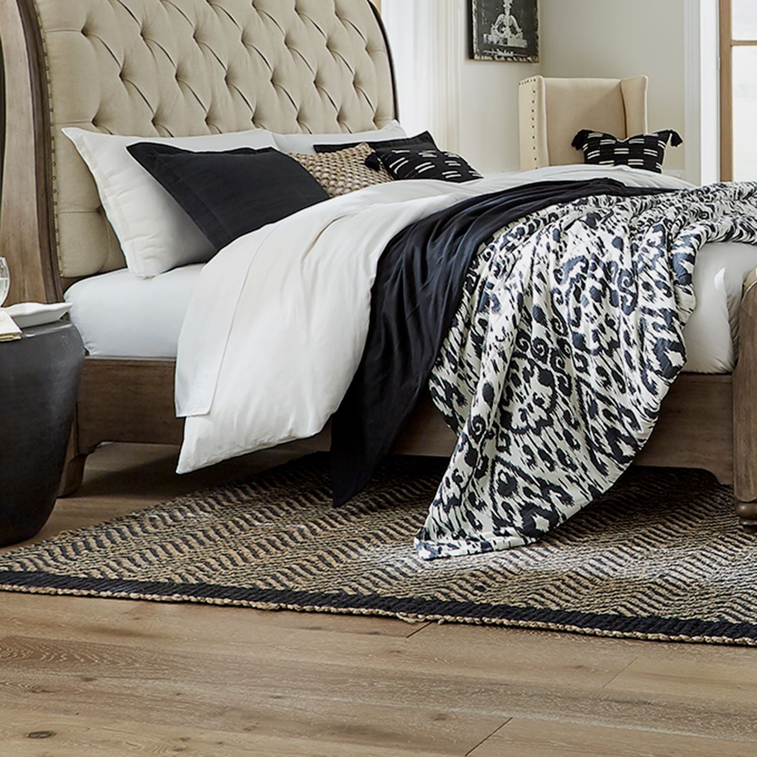 Cali King Sleigh Bed Rails