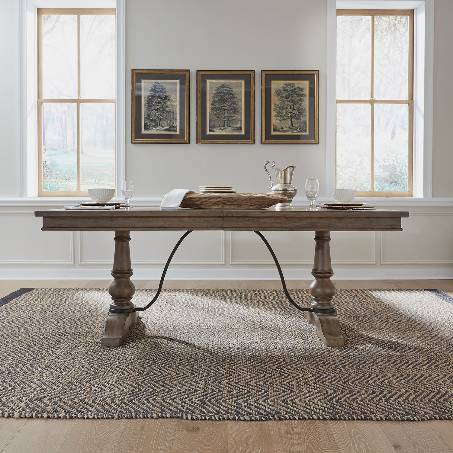 Trestle Table Set