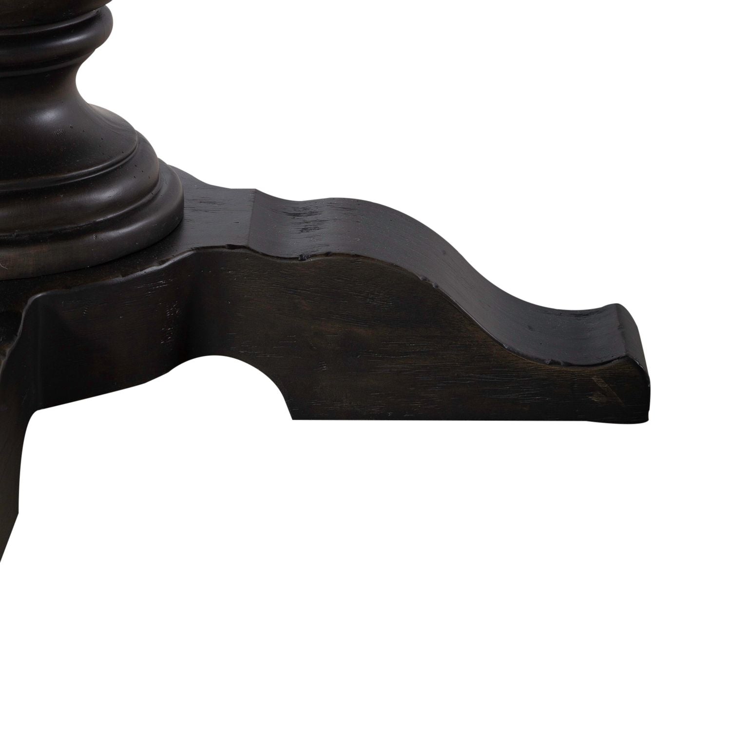 Single Pedestal Table Base- Black