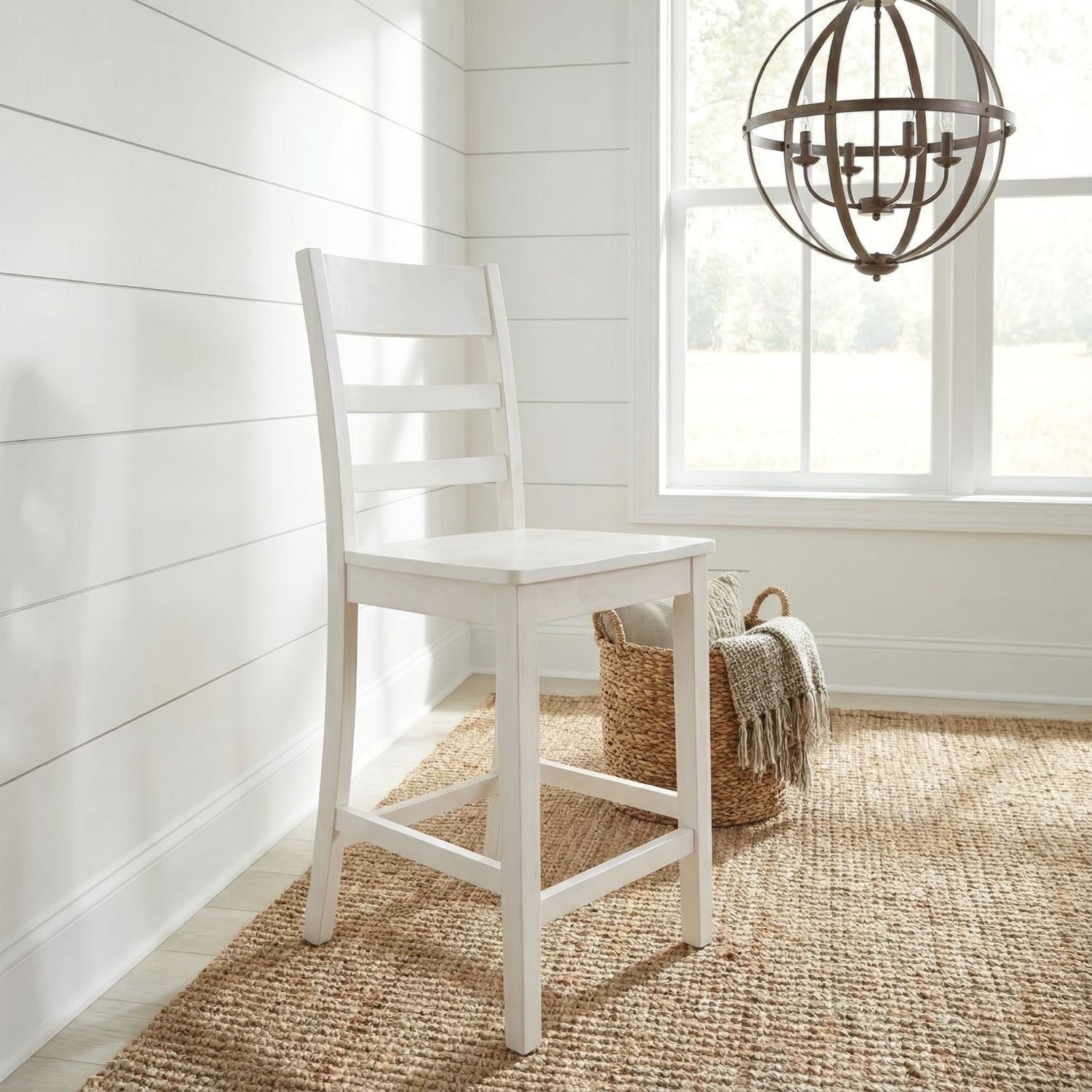 Ladderback Counter Height Chair (RTA)