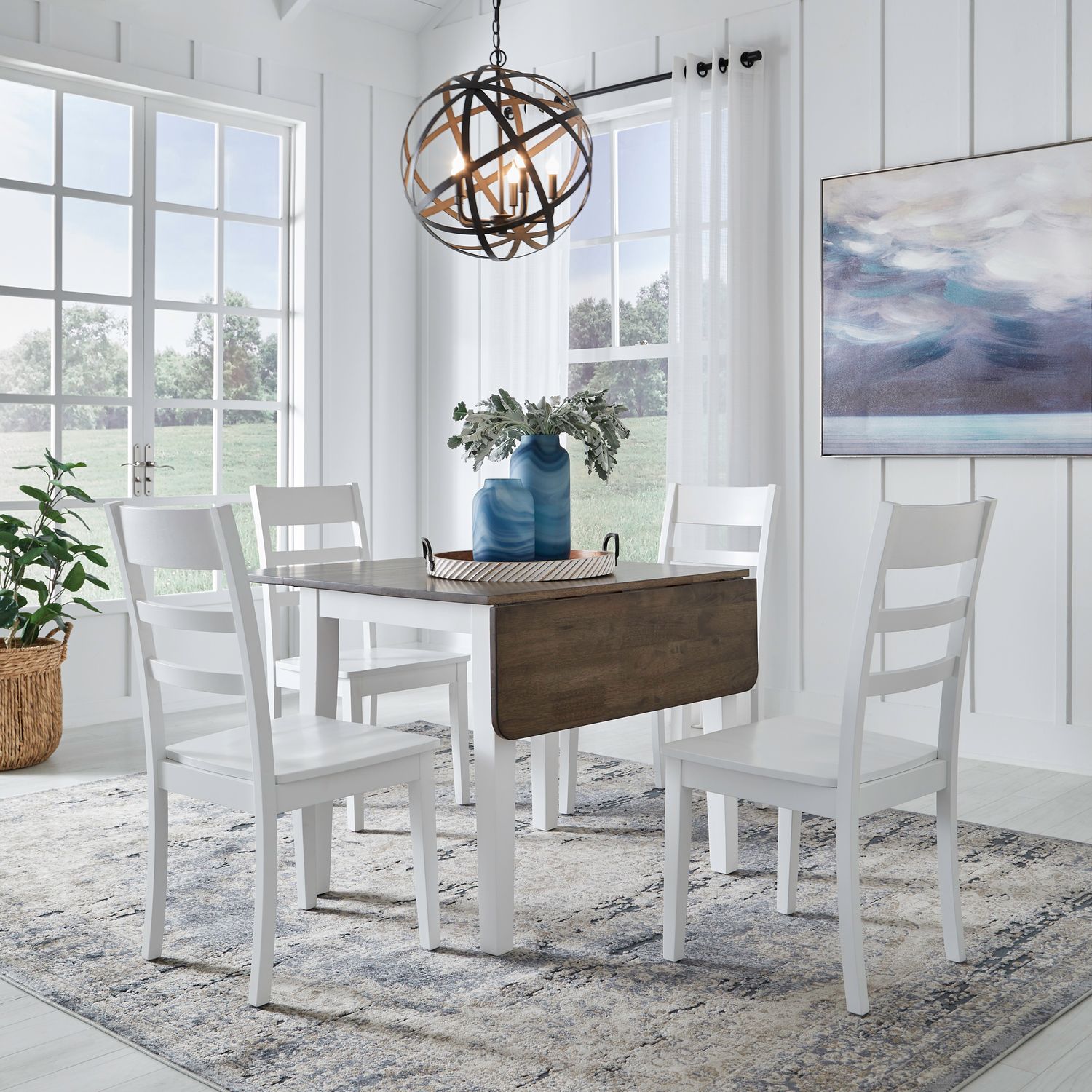 5 Piece Drop Leaf Set