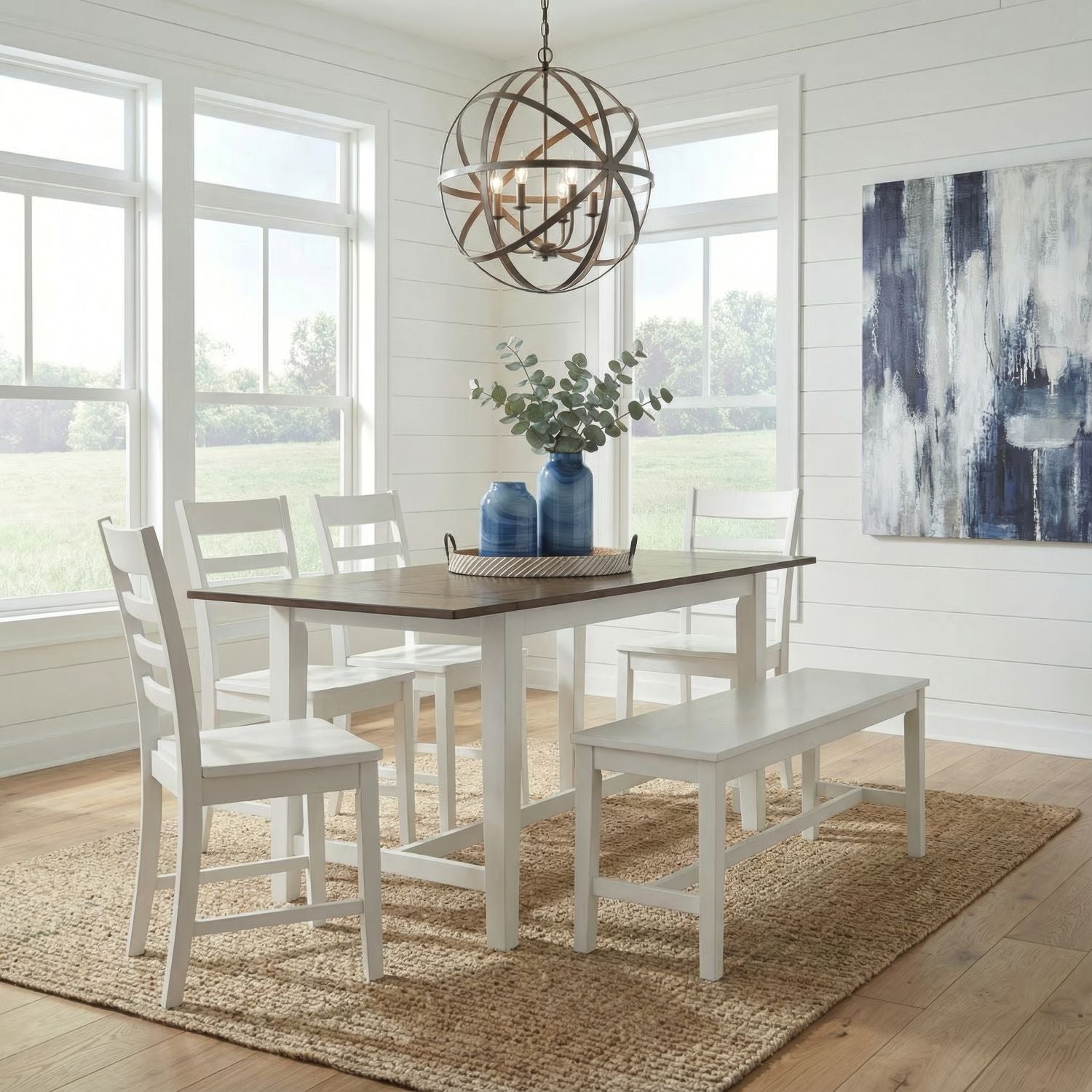 6 Piece Gathering Table Set