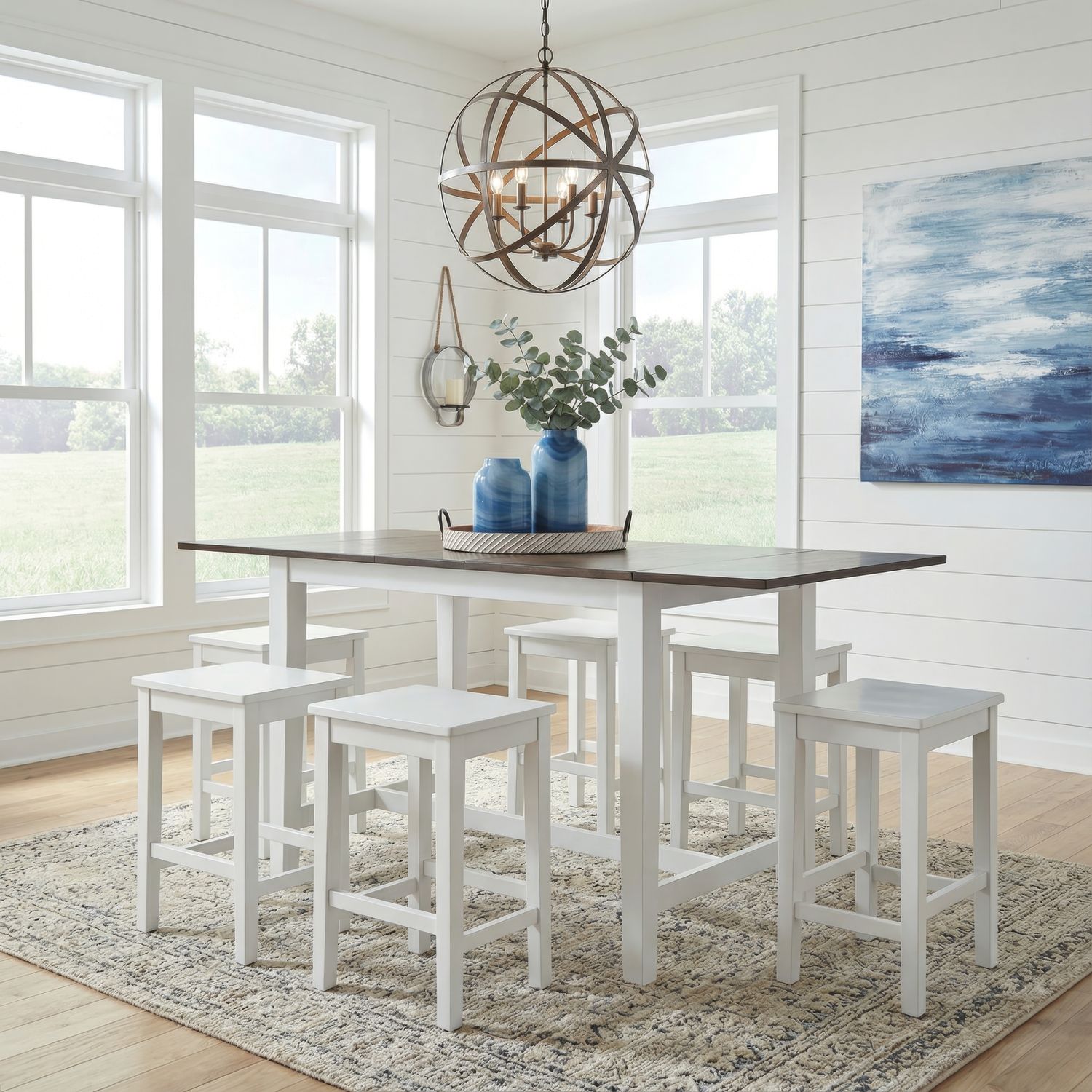Opt 7 Piece Gathering Table Set