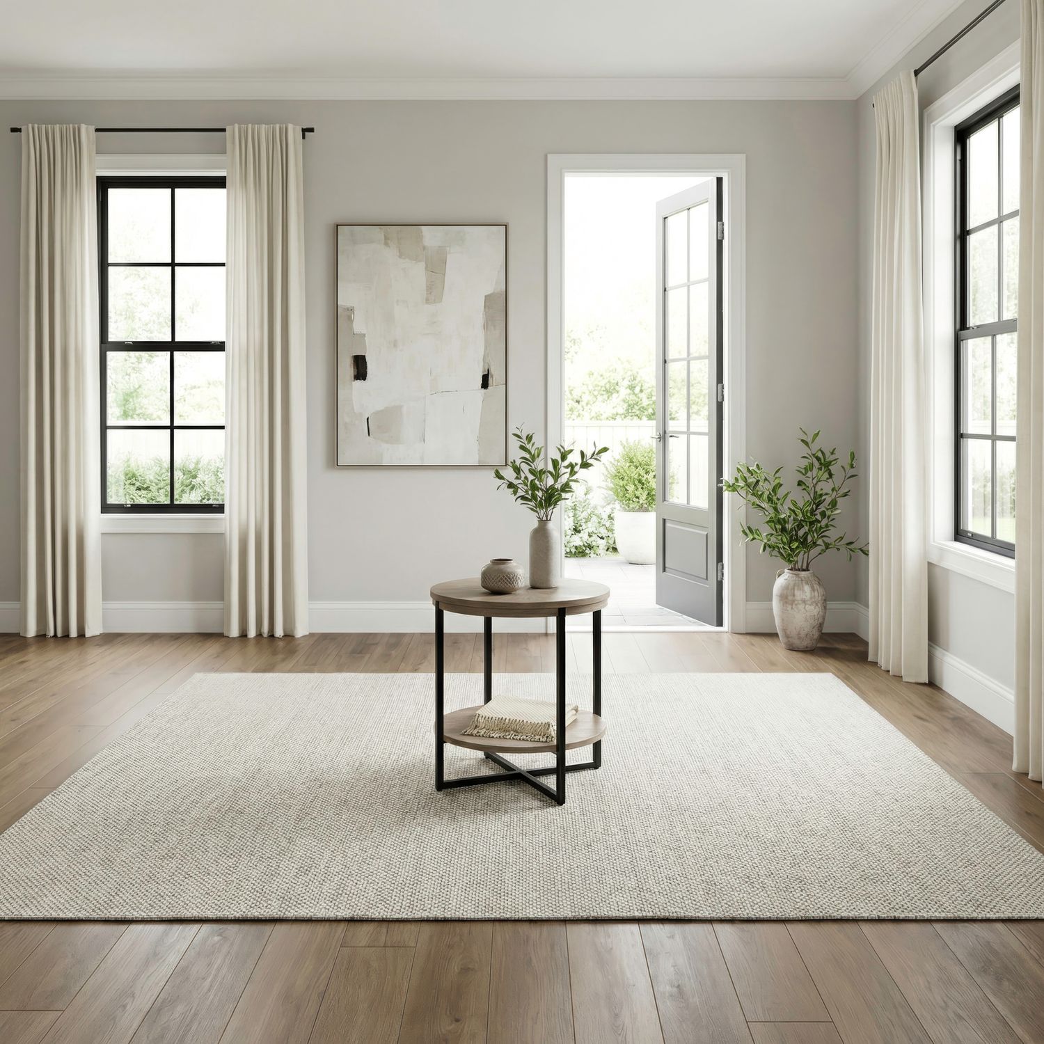 Round Chairside Table