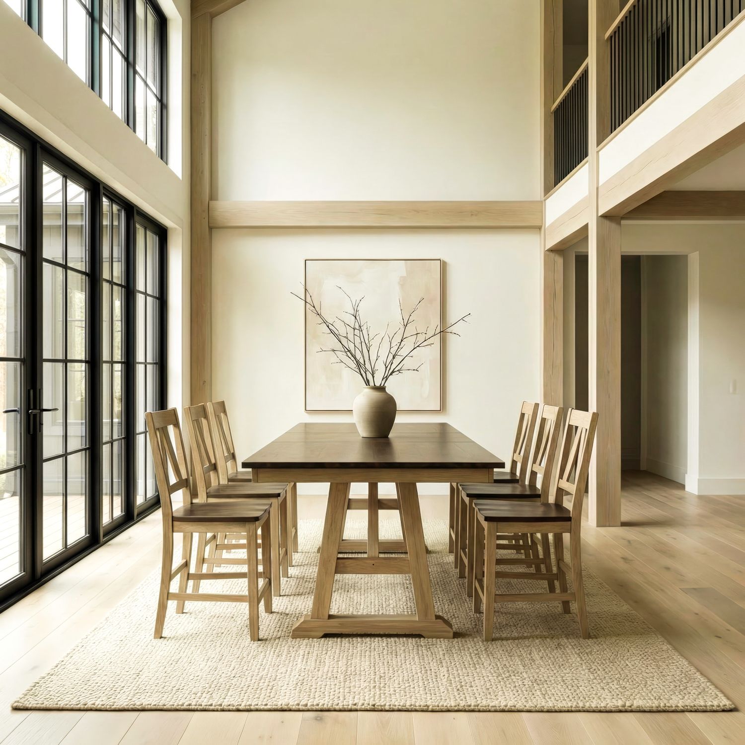 7 Piece Counter Height Table Set