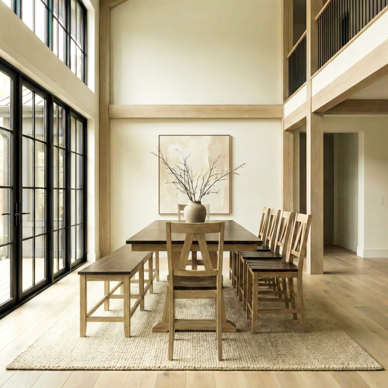 8 Piece Counter Height Table Set