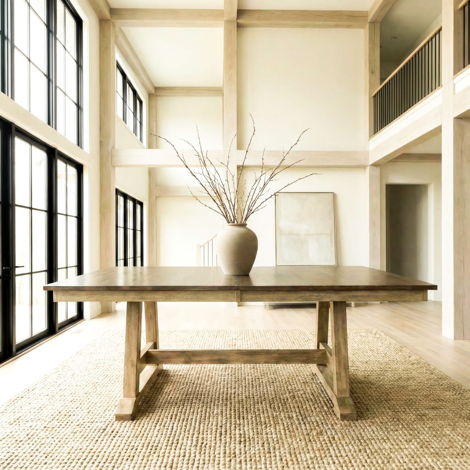 Trestle Table Set