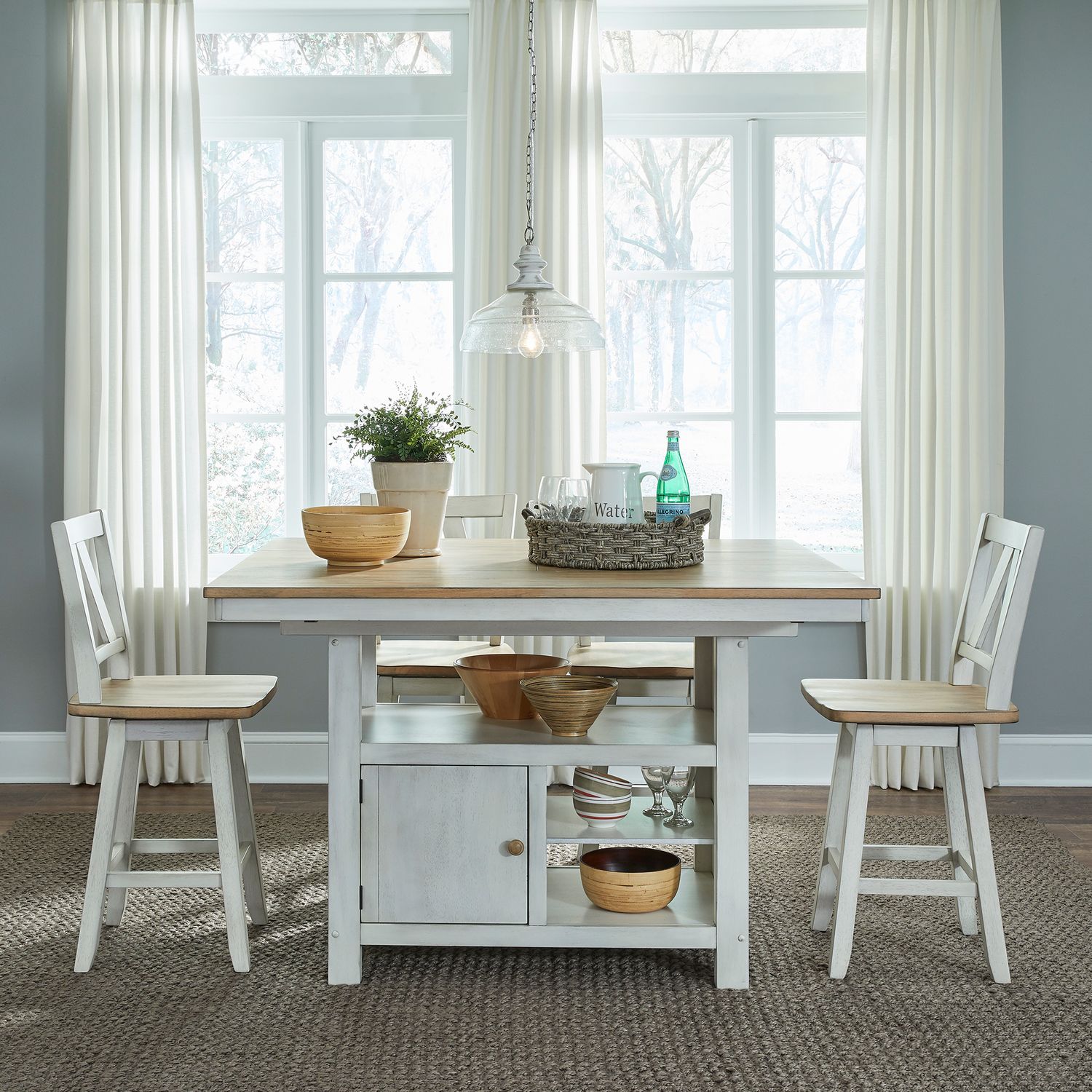 5 Piece Gathering Table Set
