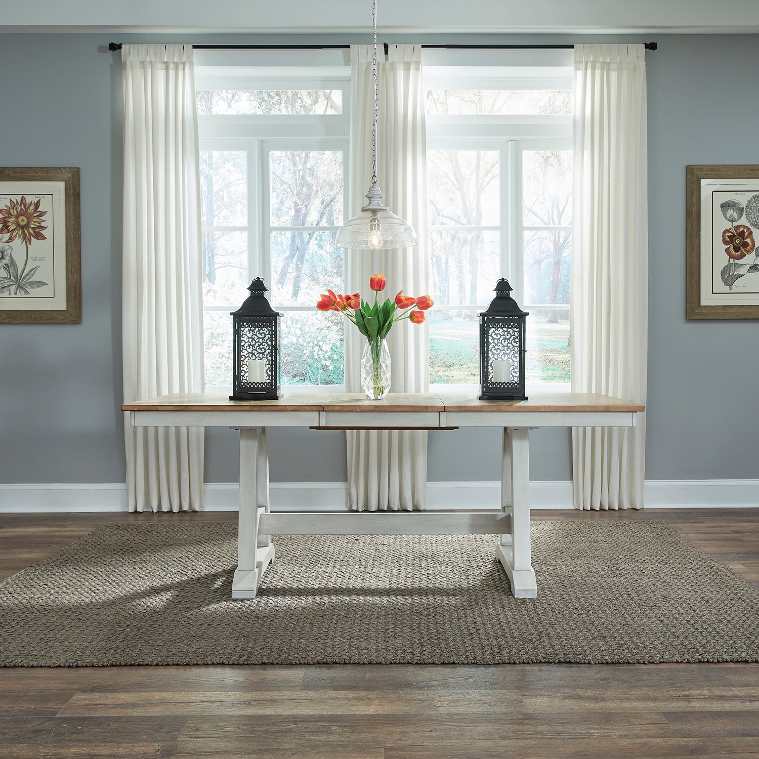 Lindsey Farm Trestle Dining Table