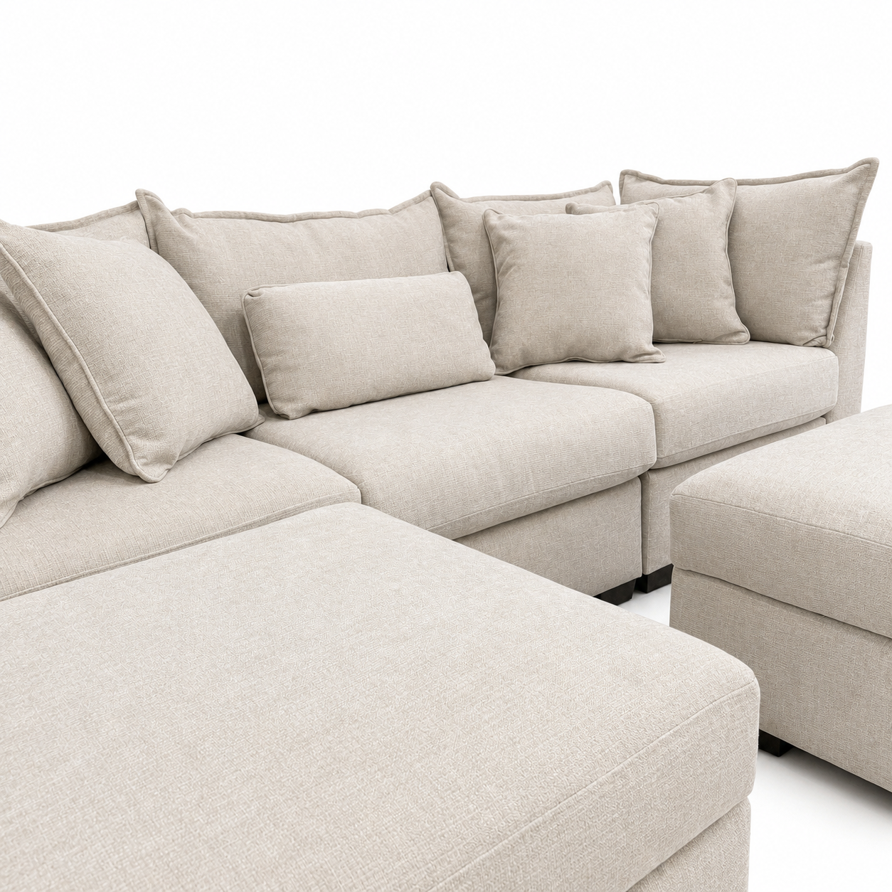 Alina 3 Pc Sofa with Double Storage Chaise