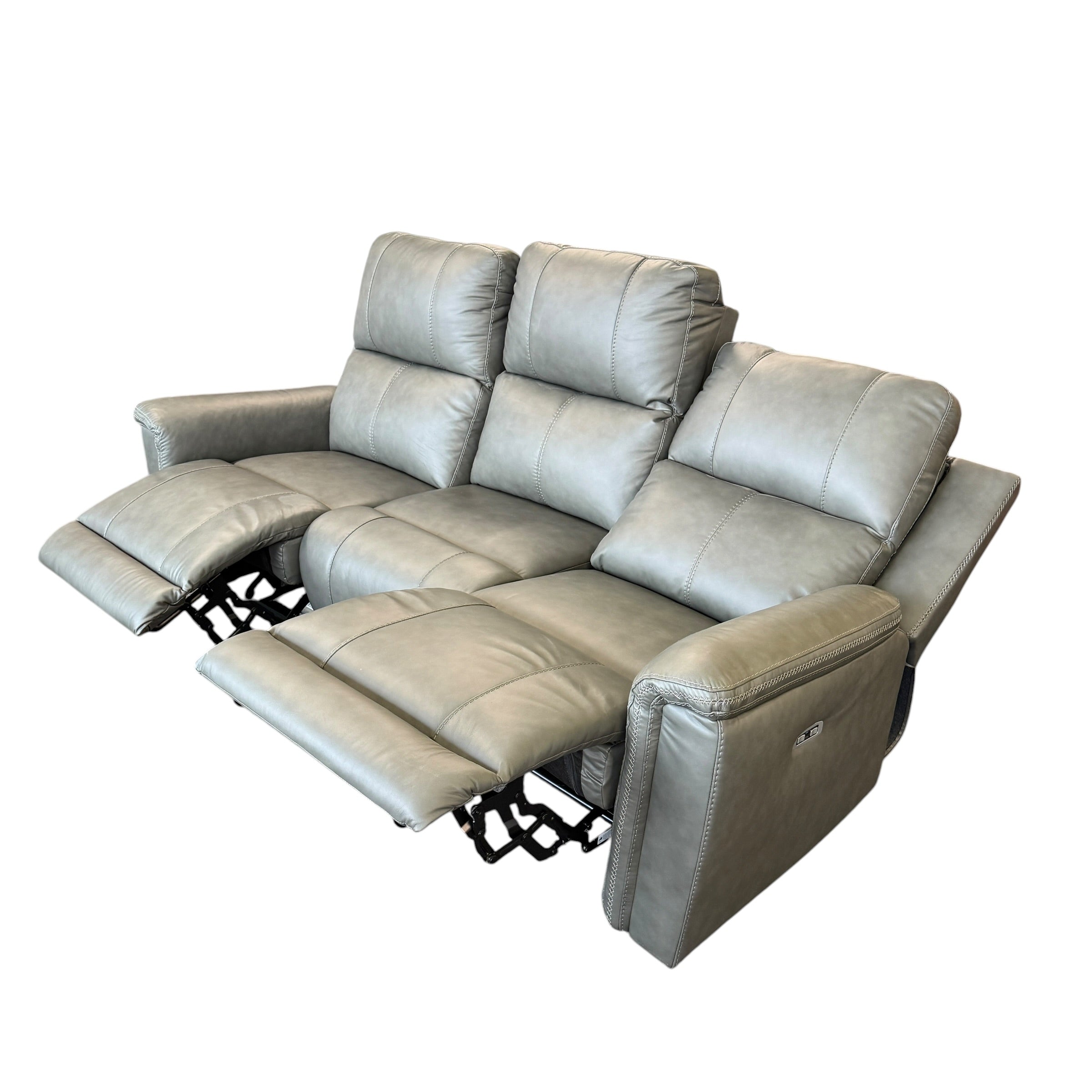 Bennet Electric Leather Recliner Sofa