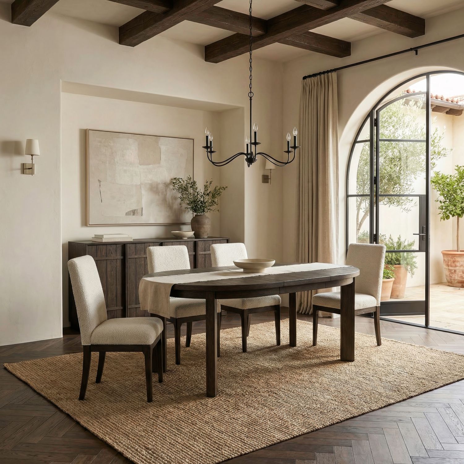 5 Piece Round Table Set
