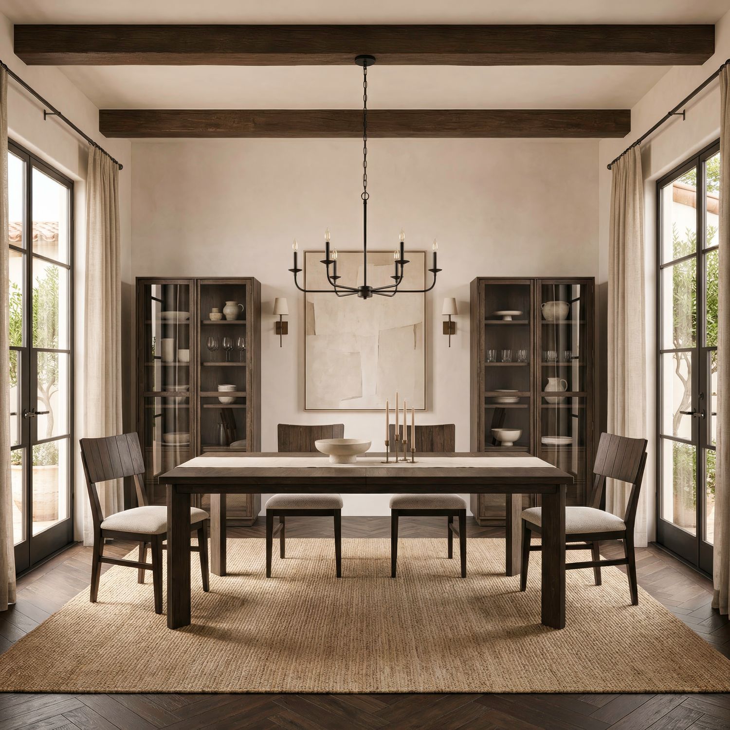 Opt 5 Piece Rectangular Table Set