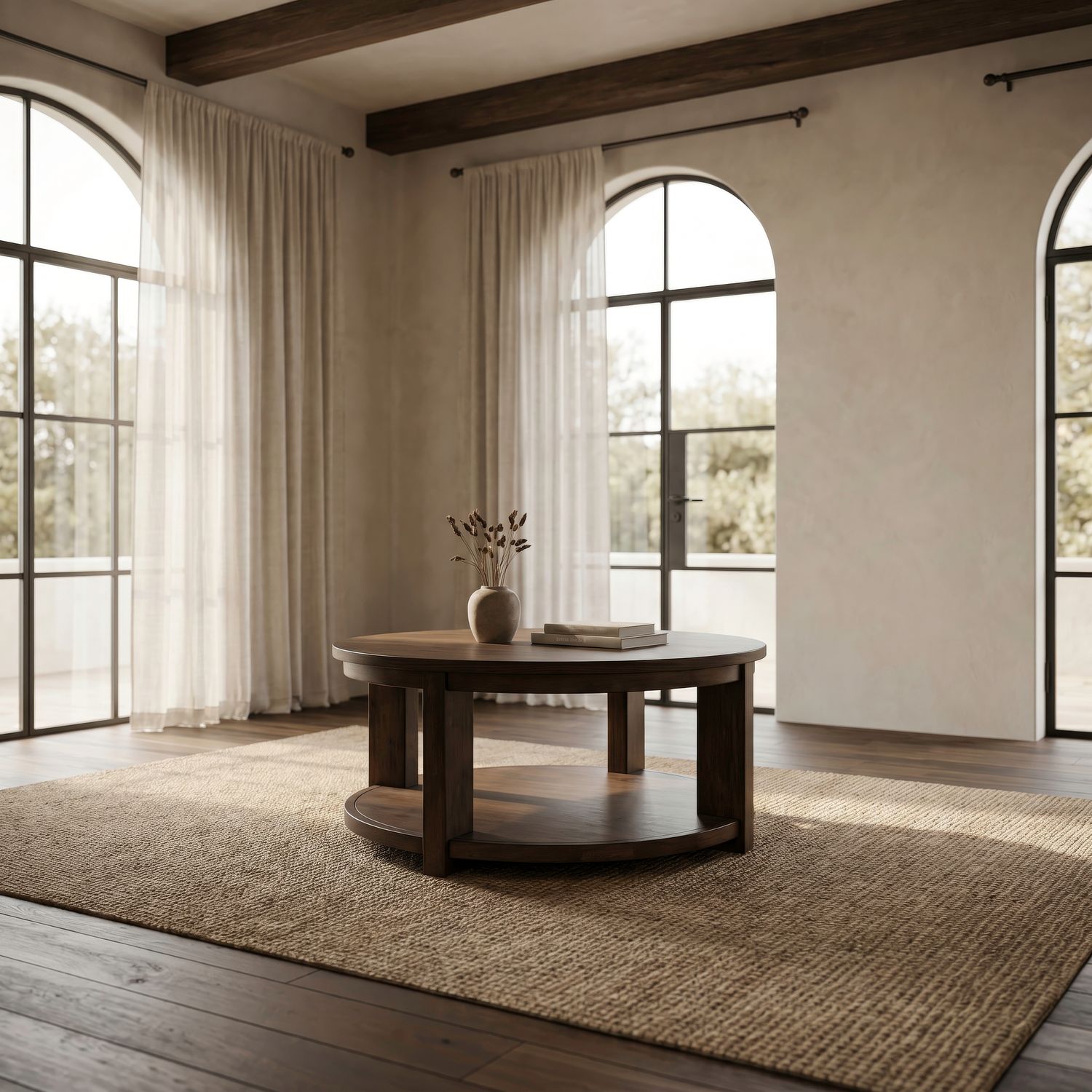Round Cocktail Table