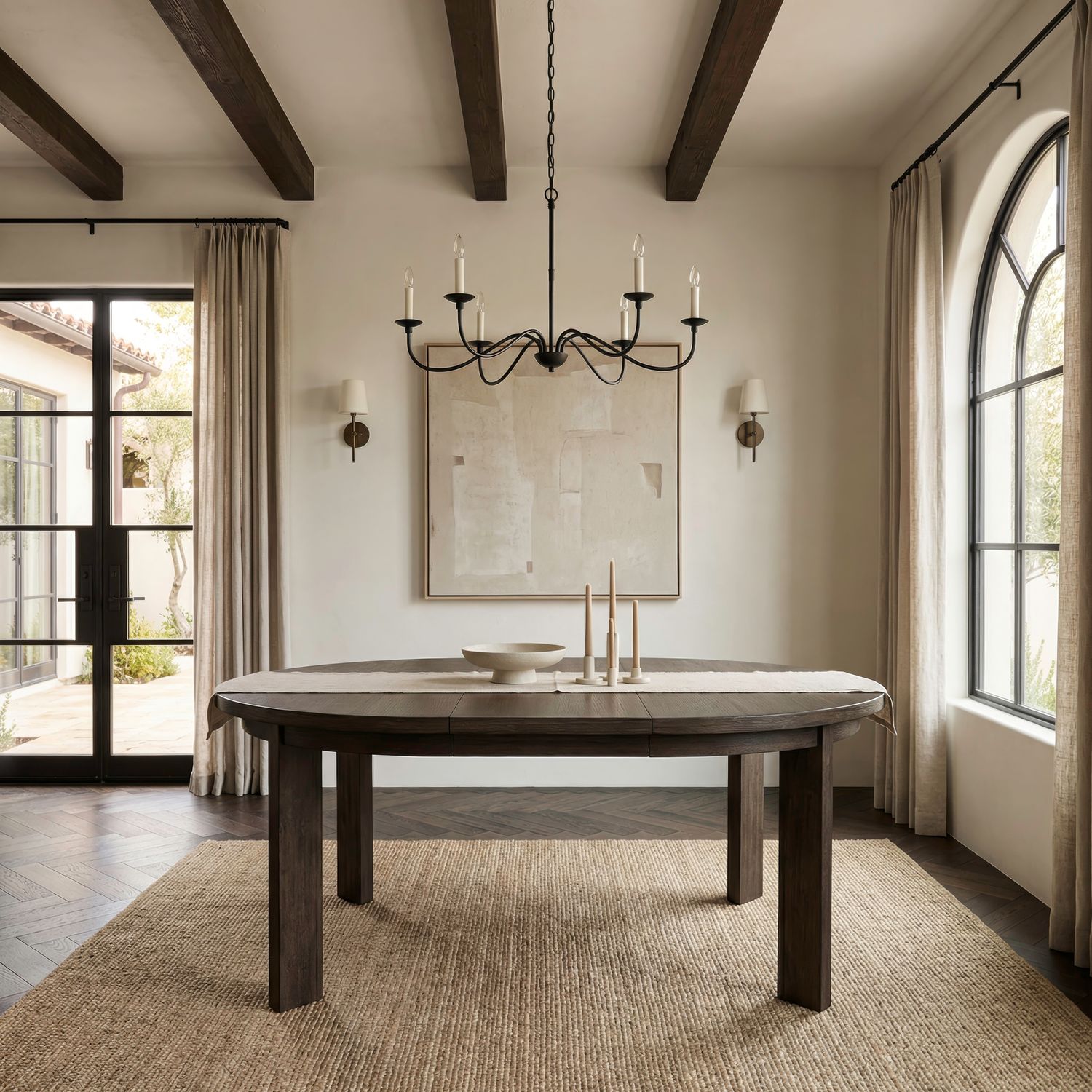 Round Leg Table