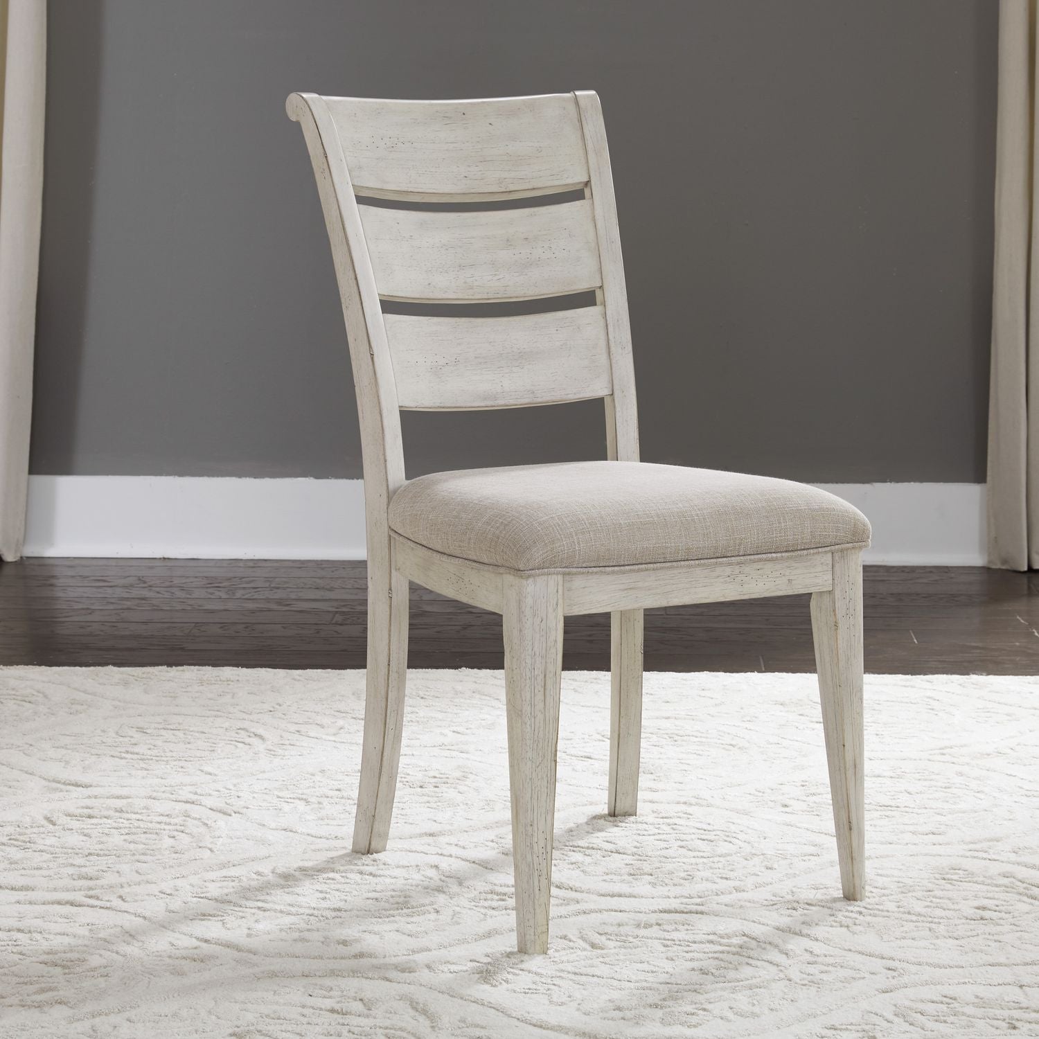 Ladder Back Uph Side Chair (RTA)
