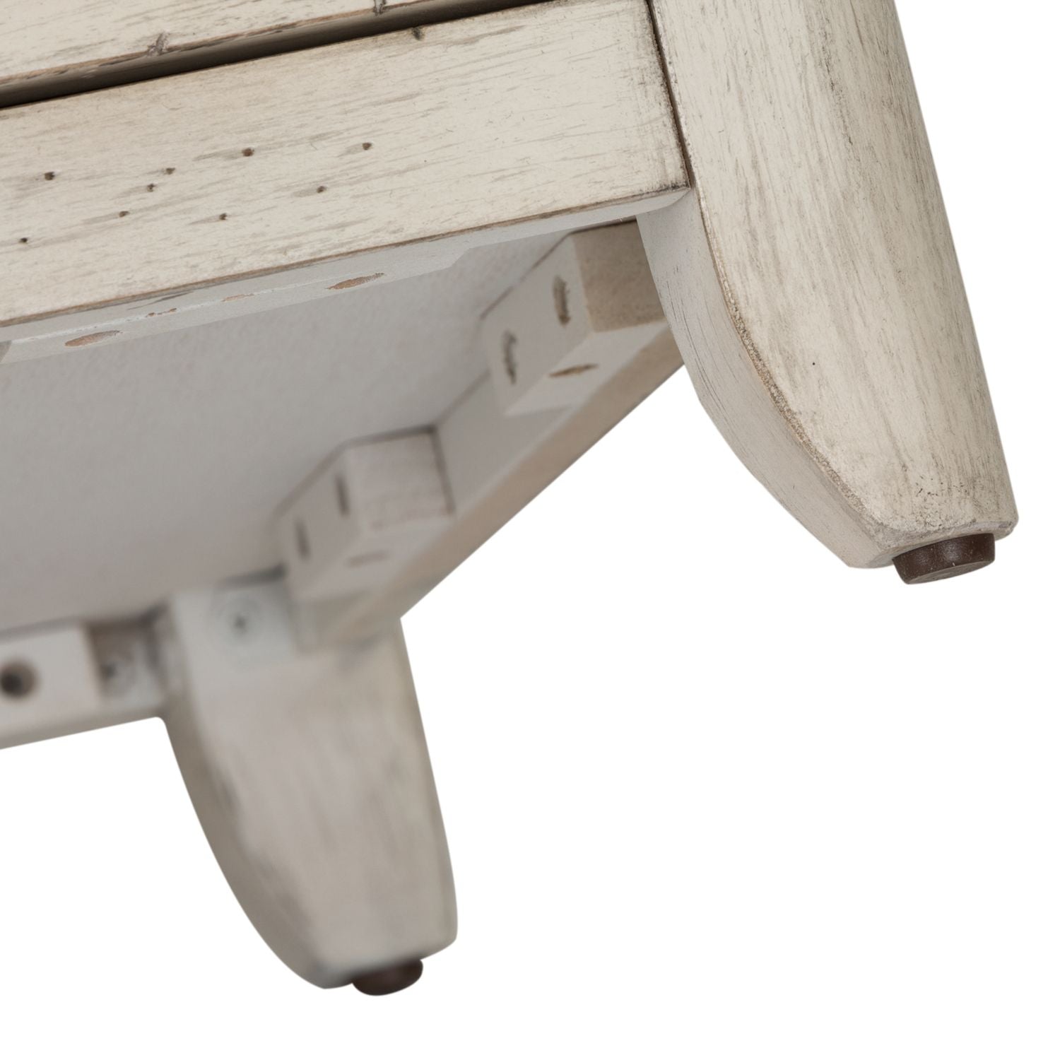 Door Chair Side Table w/ Charging Station