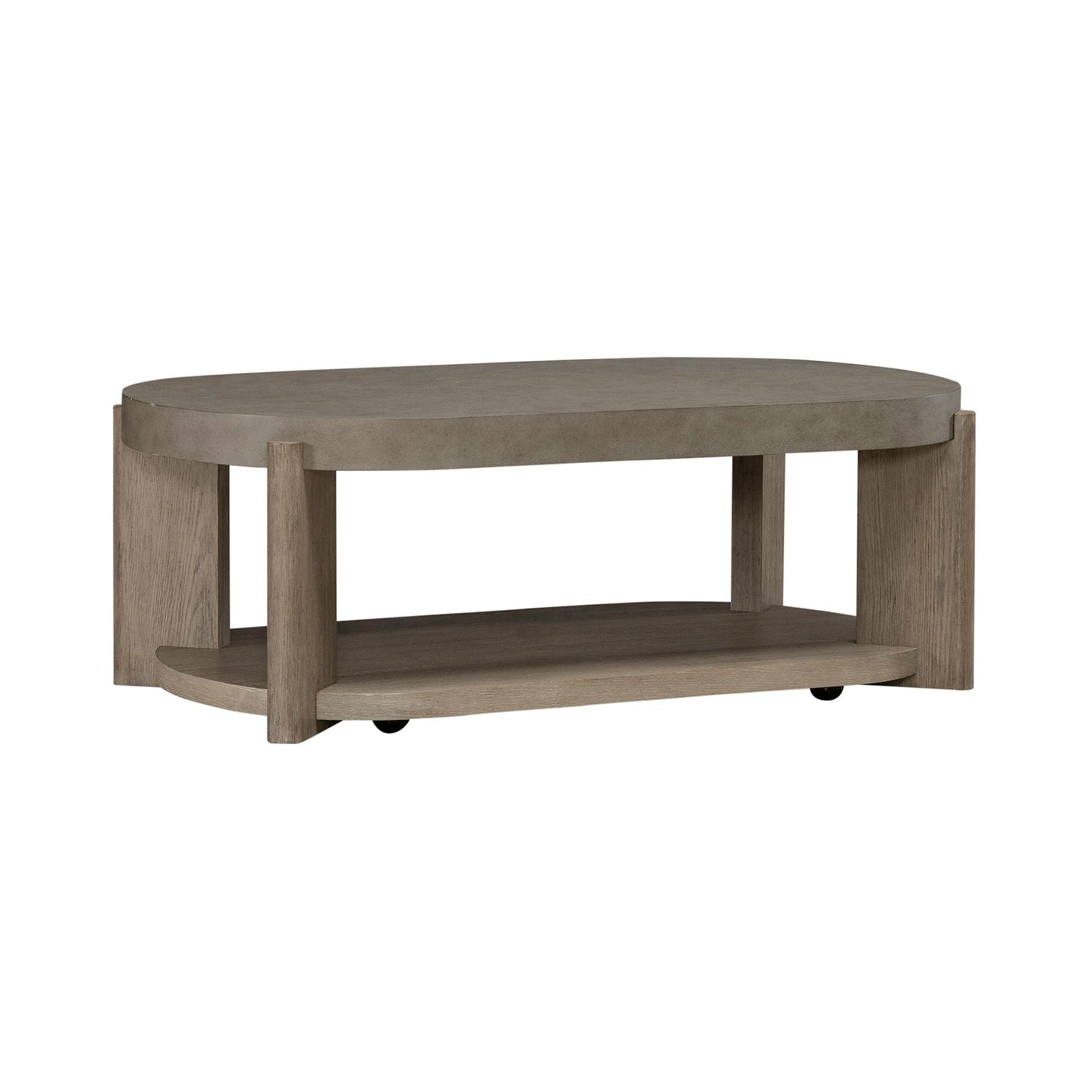 Oval Cocktail Table