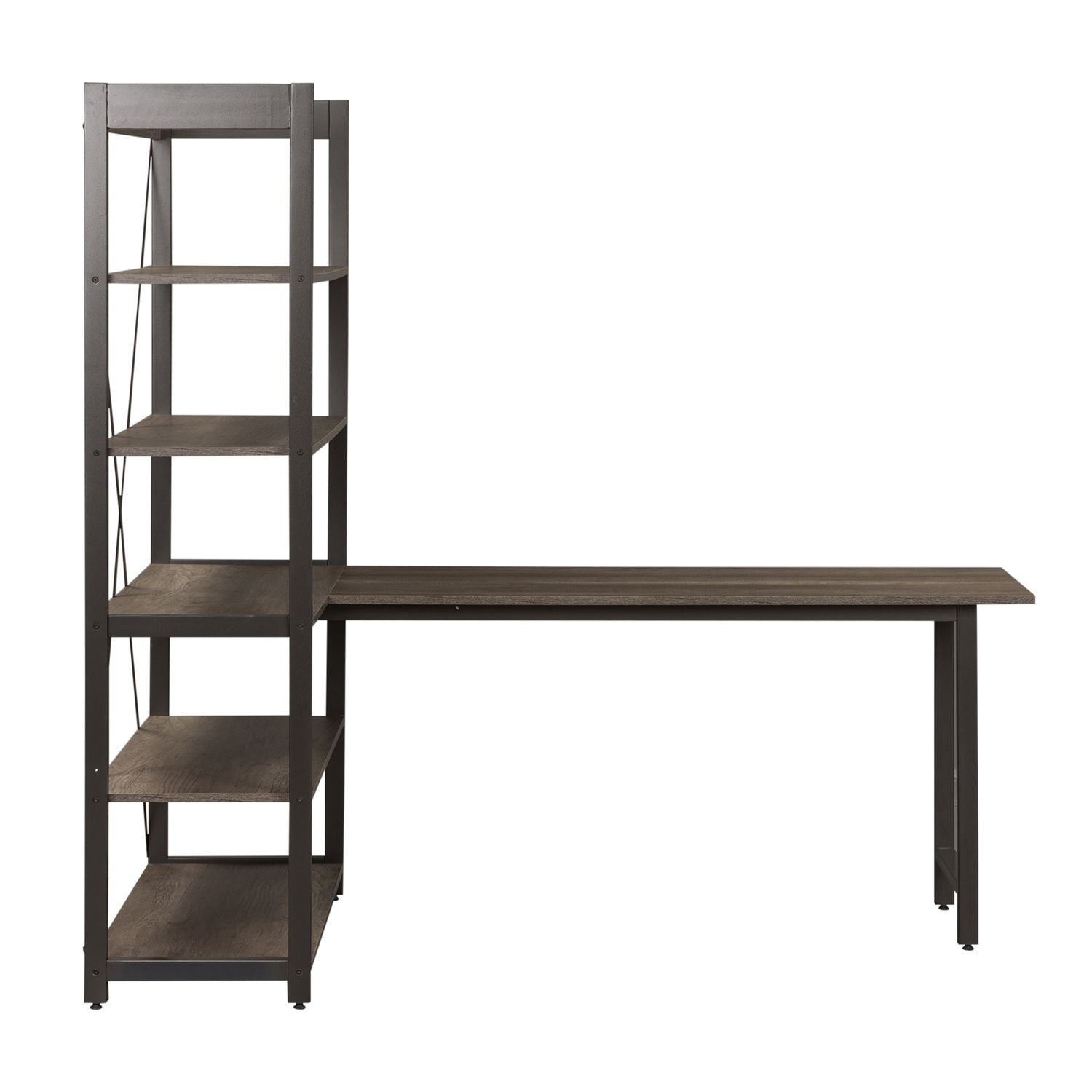 Desk and Bookcase Set