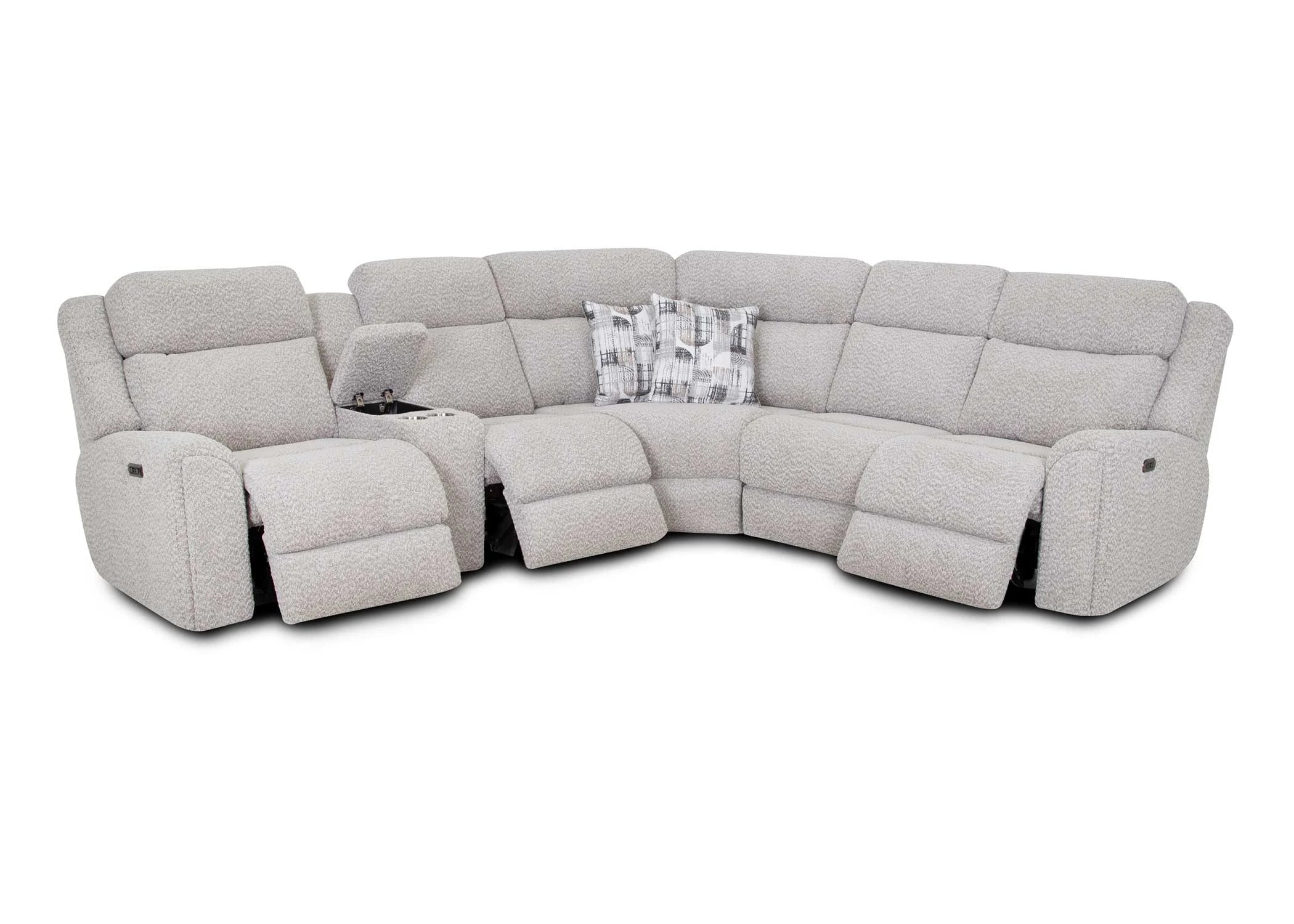 Keegan Modular Power Reclining Sectional Collection