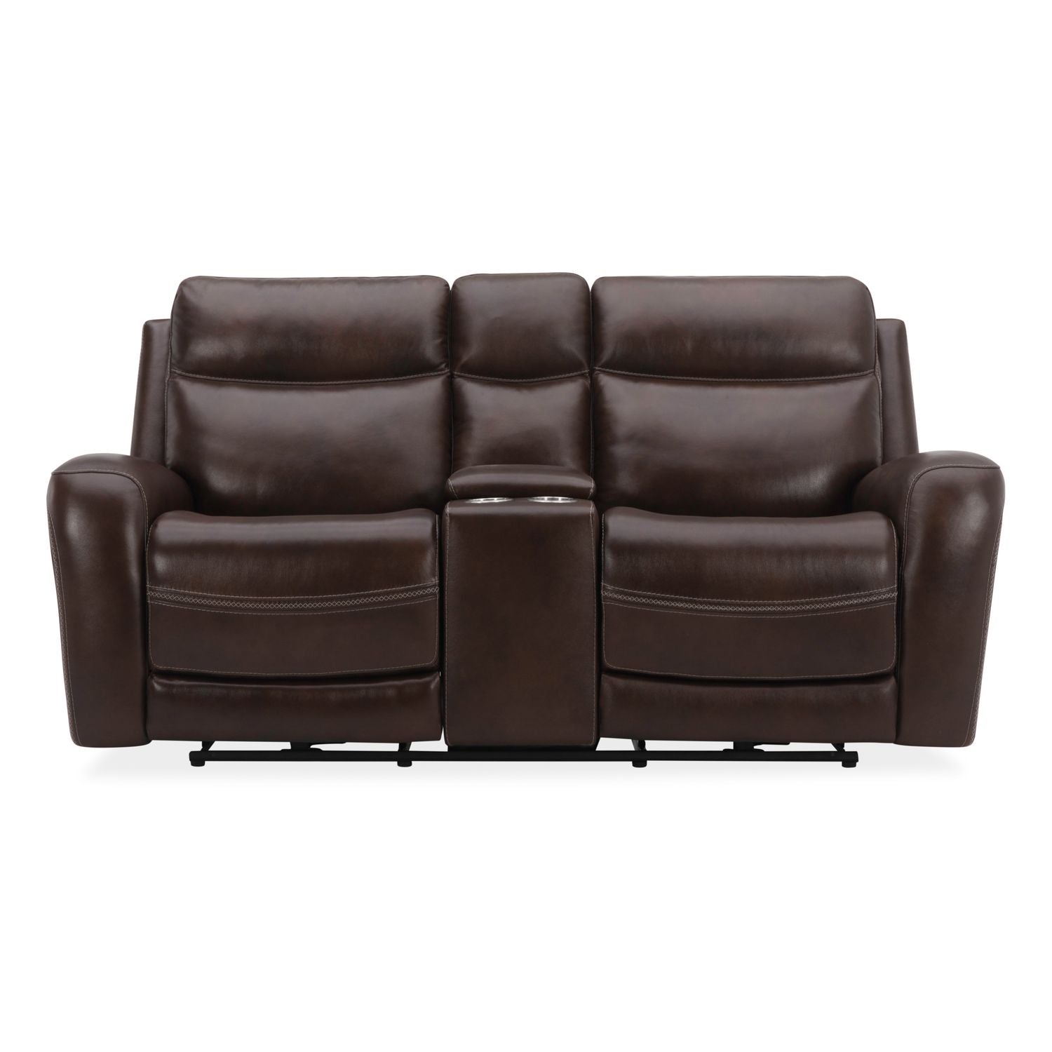 Loveseat w/Console P2 & ZG - Cognac