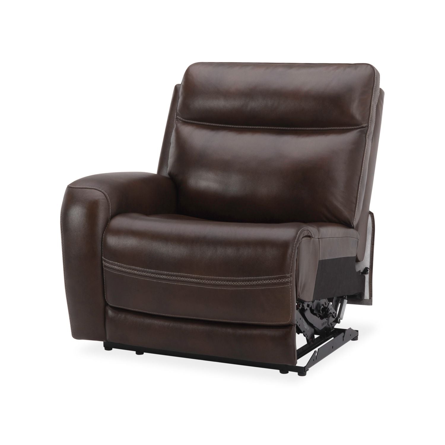 L Arm Recliner P2 & ZG - Cognac