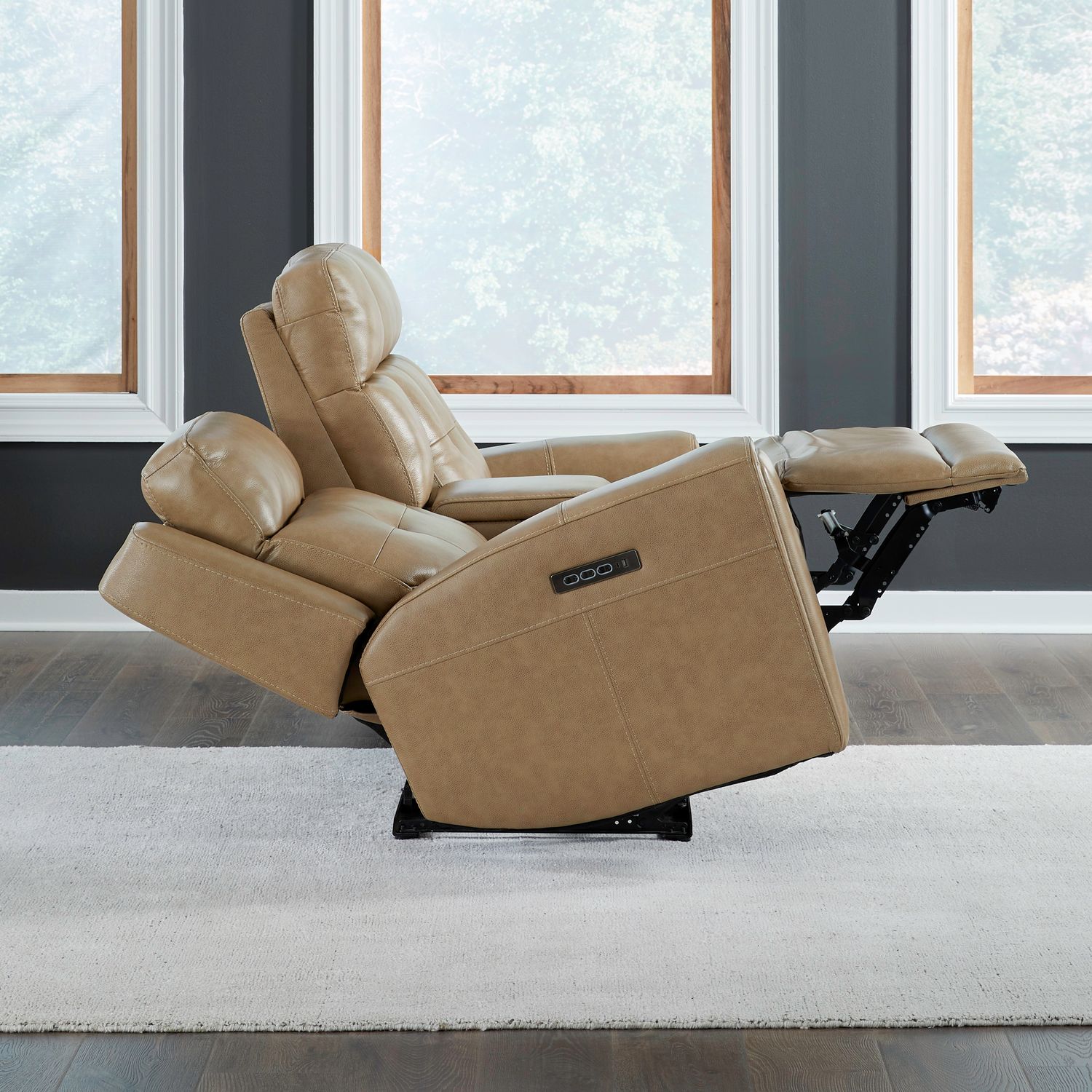 Loveseat w/Console P3 & ZG - York Sand