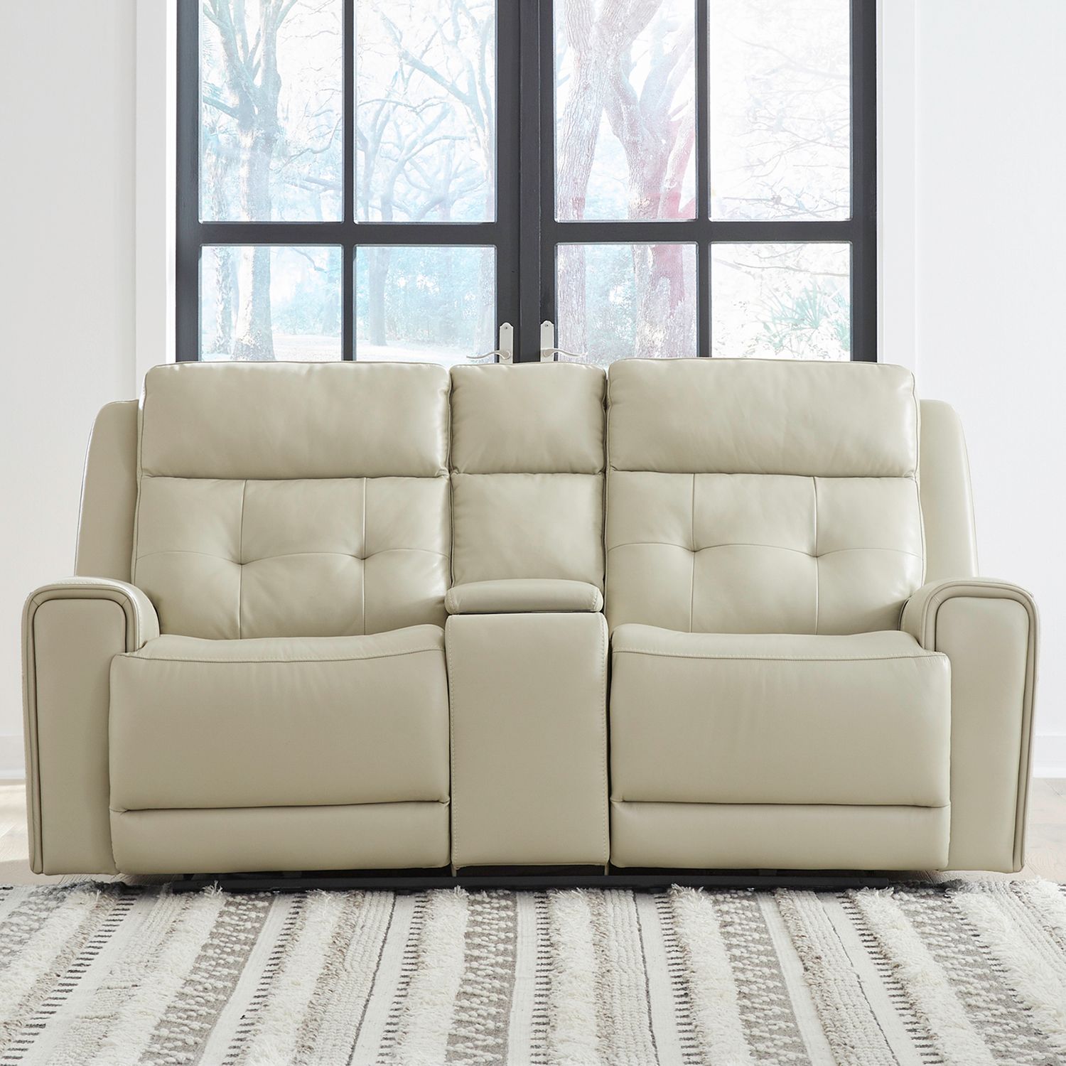 Loveseat w/Console P3 & ZG - Baja Stone