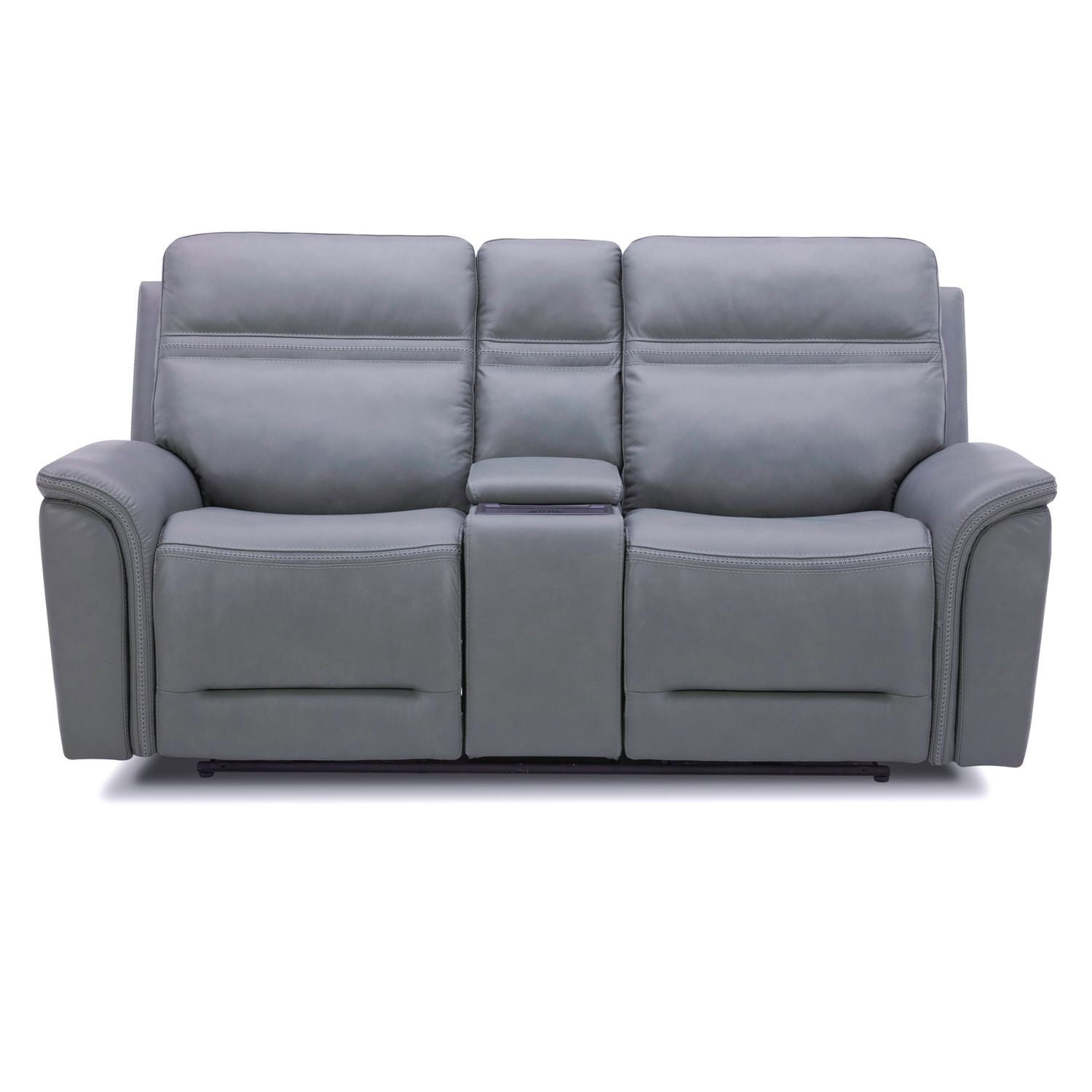 Loveseat w/Console P3 & ZG - Blue Gray