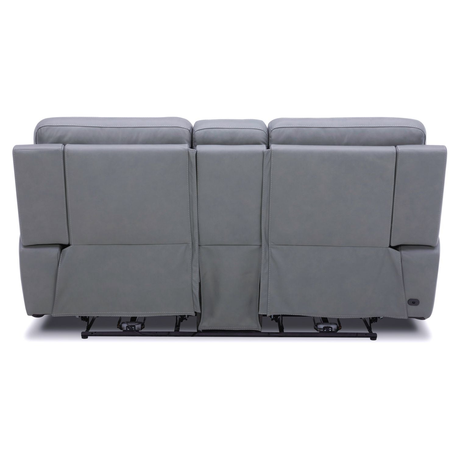 Loveseat w/Console P3 & ZG - Blue Gray