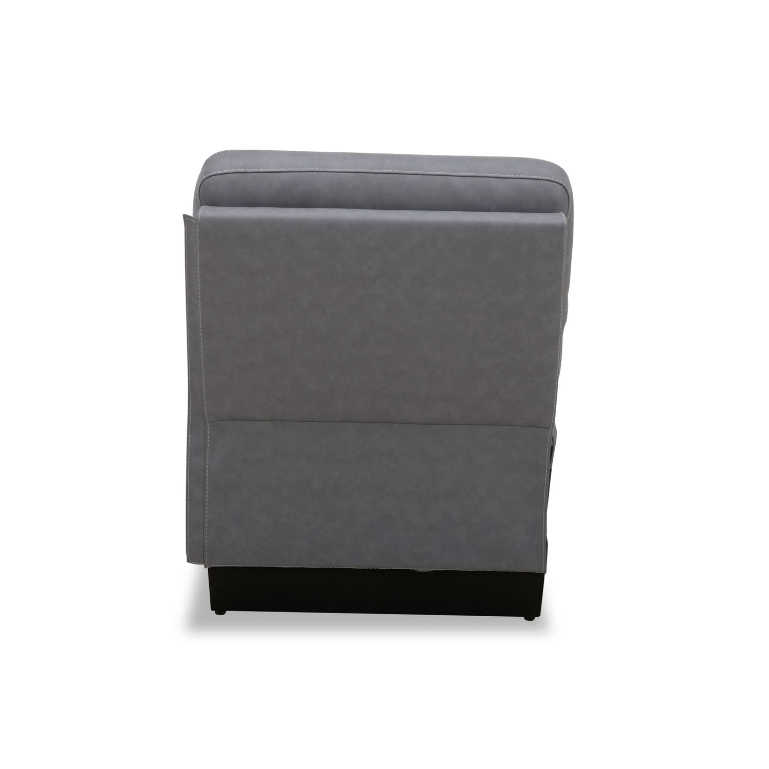 Armless Chair - Blue Gray
