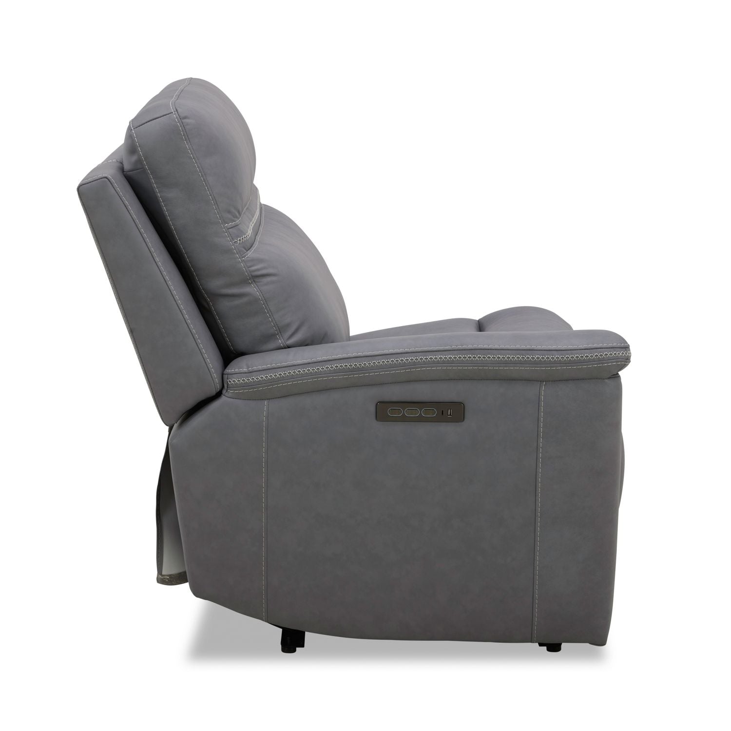 L Arm Recliner P3 & ZG - Blue Gray