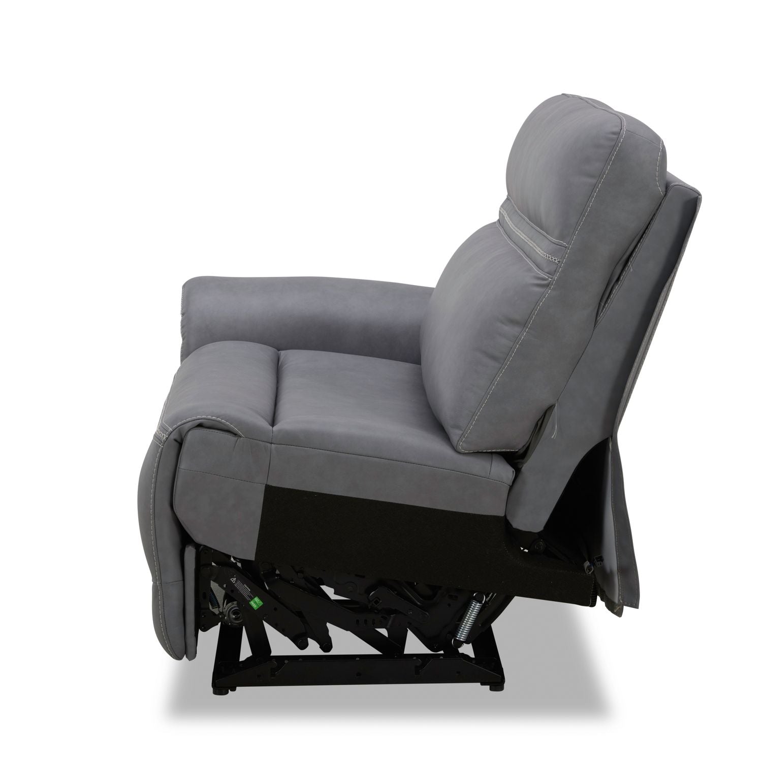 L Arm Recliner P3 & ZG - Blue Gray