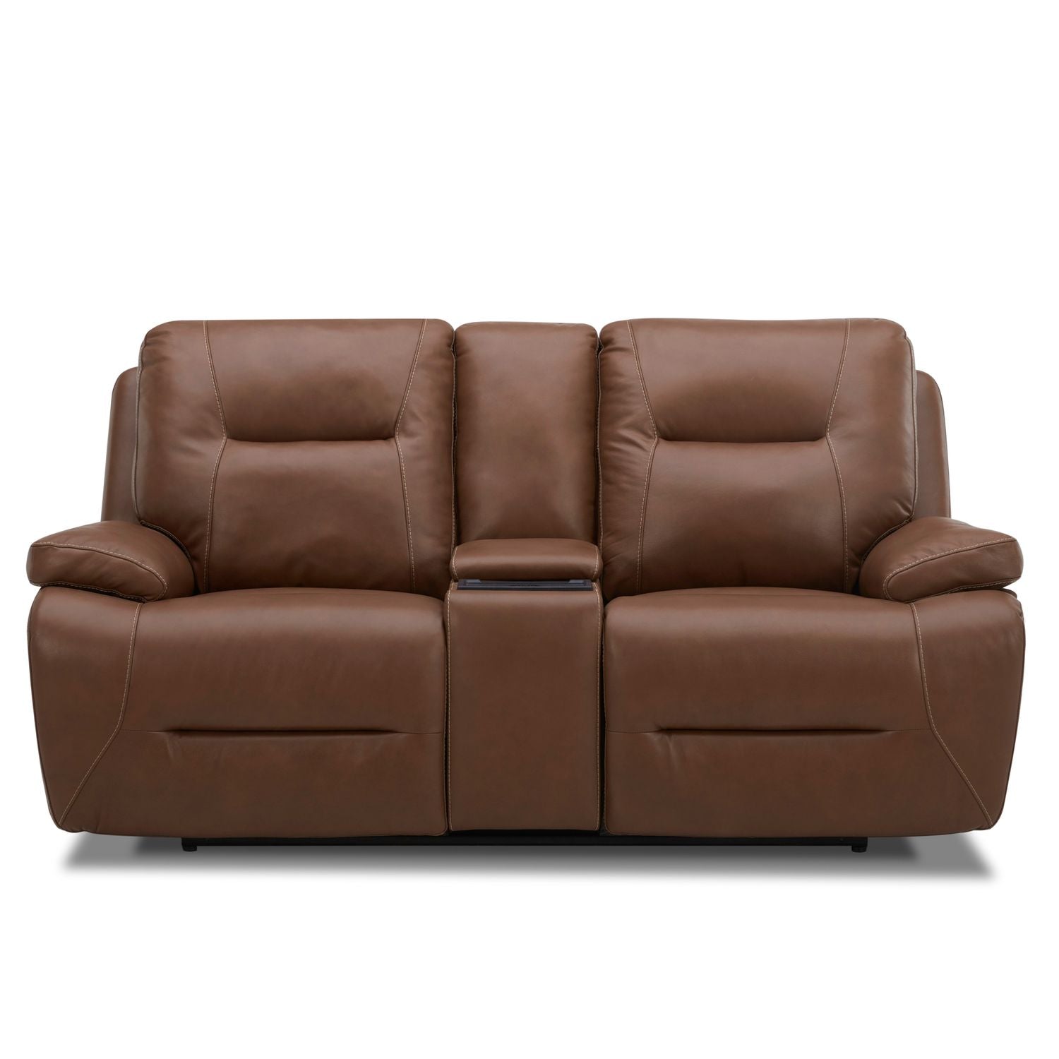 Loveseat w/Console P3 & ZG - Saddle
